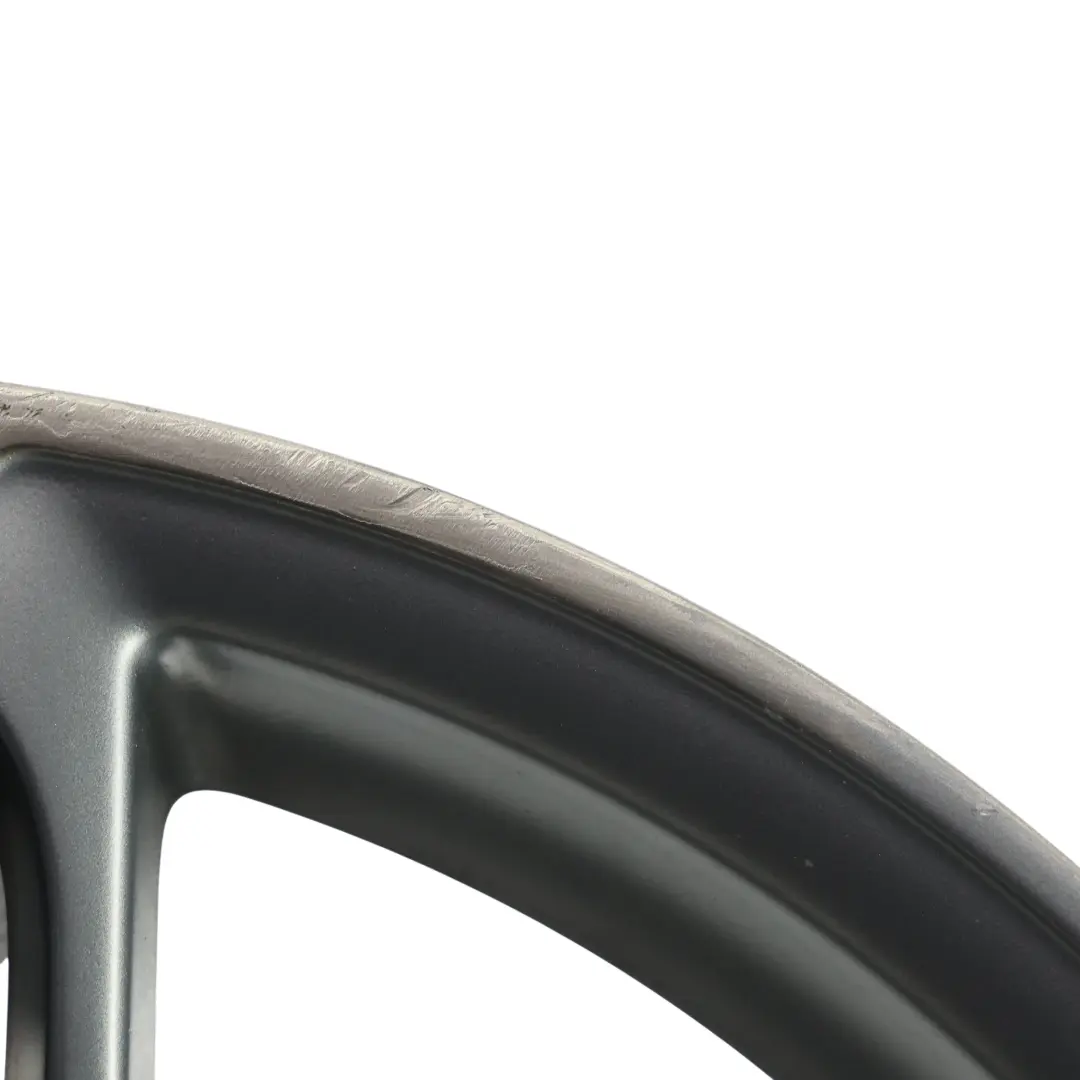 Audi Q7 4L Anthracite Wheel Alloy Rim 21" 10J ET:44 Star Spoke - SKU 4L0601025BK-4 - Part number 4L0601025BK