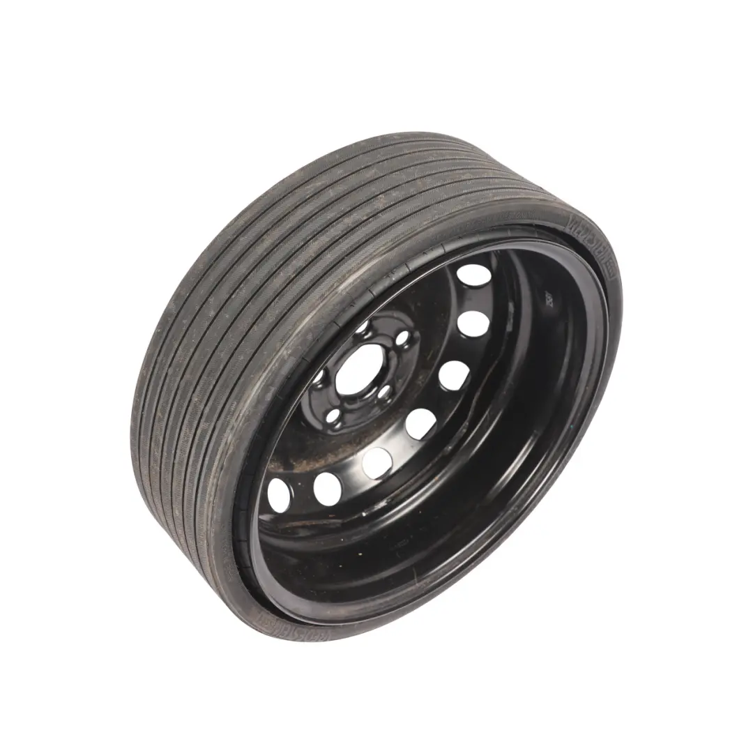 Steel Spare Wheel R18 4J Tire Vredestein 195/75 ET53 to Audi Q7 4L with Part number 4L0601027B Audi Q7 4L Steel Spare Wheel R18 4J Tire Vredestein 195/75 ET53 - SKU 4L0601027B - Part number 4L0601027B