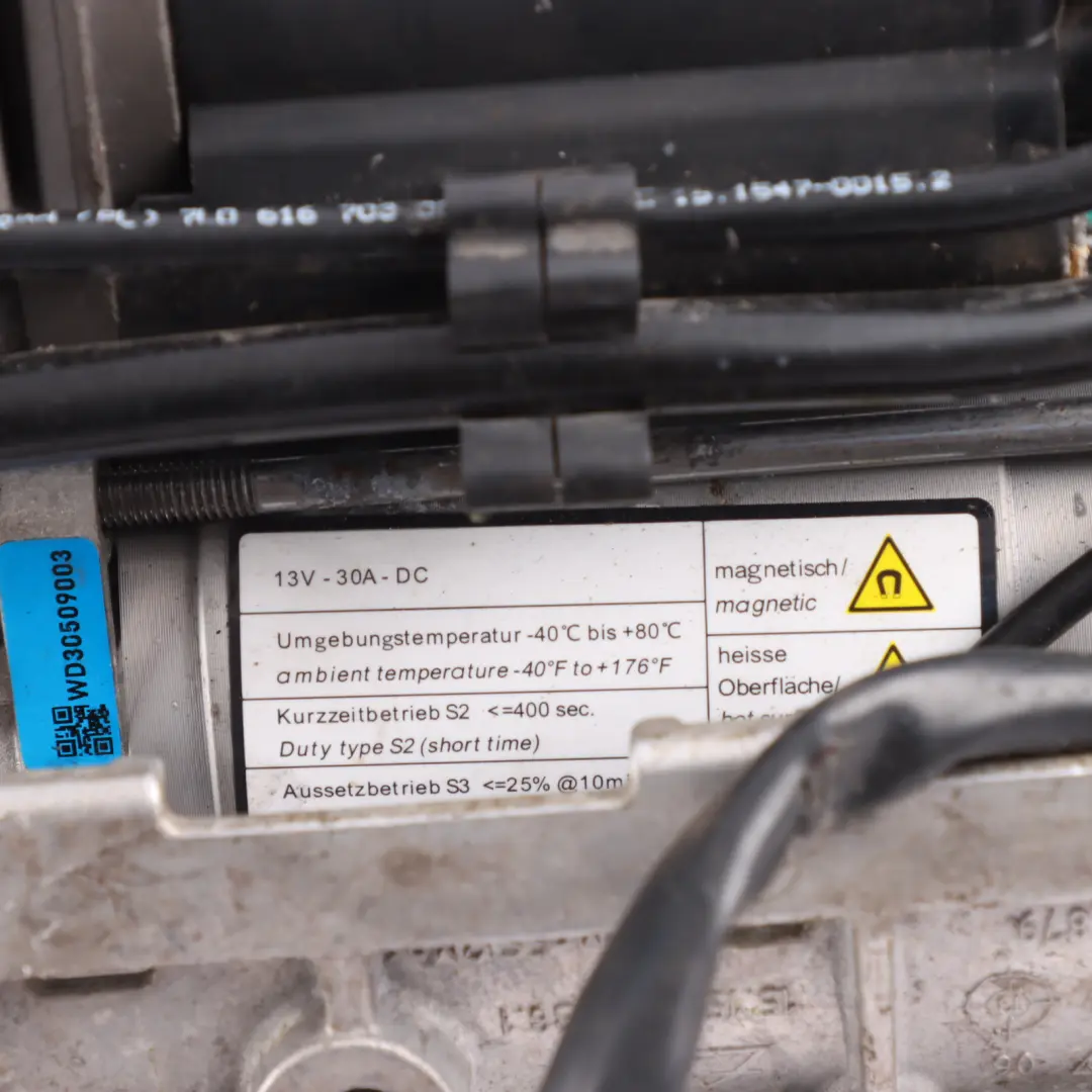 Audi Q7 4L Air Suspension Level Height Adjustment Compressor Pump - SKU 4L0698007C-1 - Part number 4L0698007C