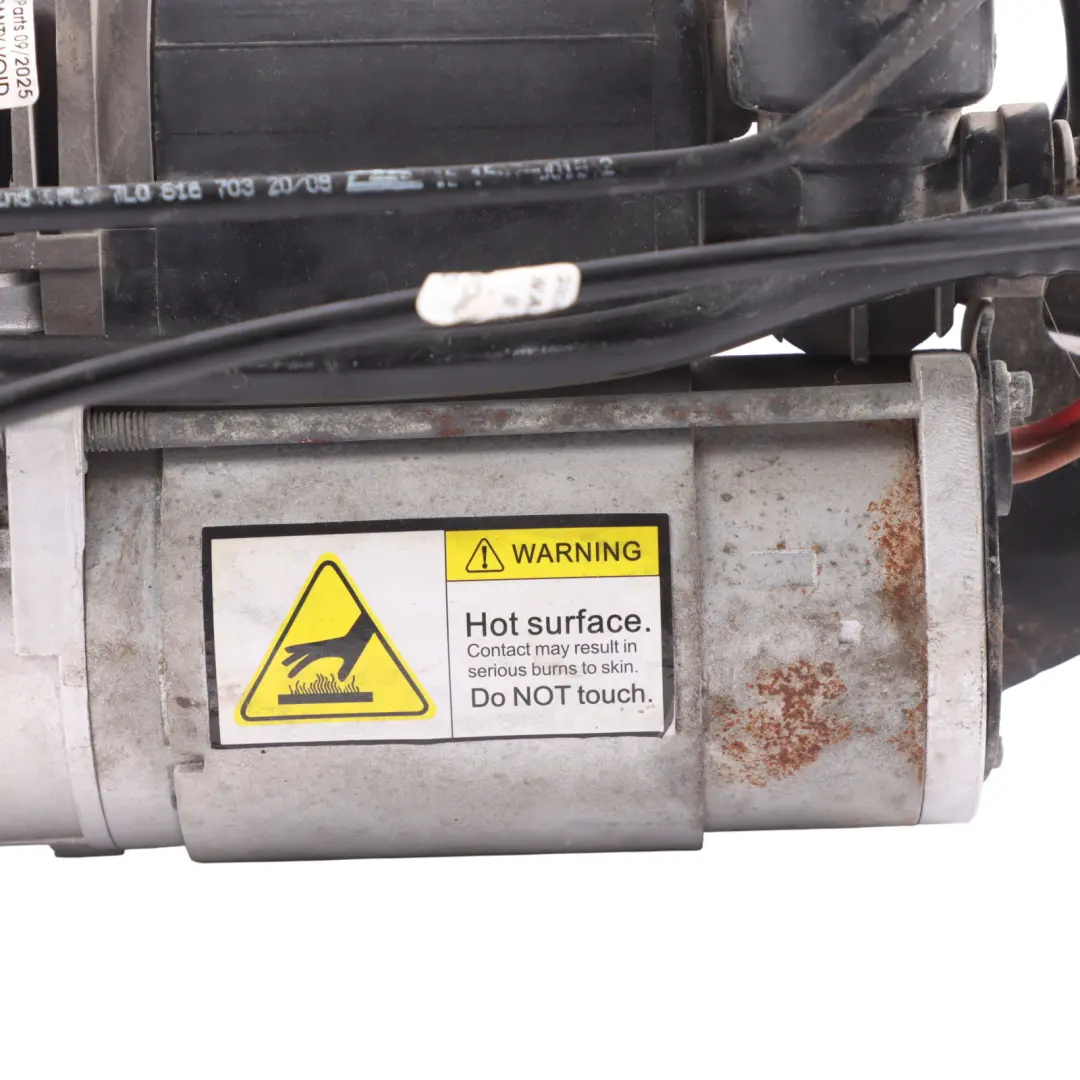 Suspension Level Height Adjustment Compressor Pump to Audi Q7 4L Air with Part number 4L0698007B Audi Q7 4L Air Suspension Level Height Adjustment Compressor Pump - SKU 4L0698007B - Part number 4L0698007B