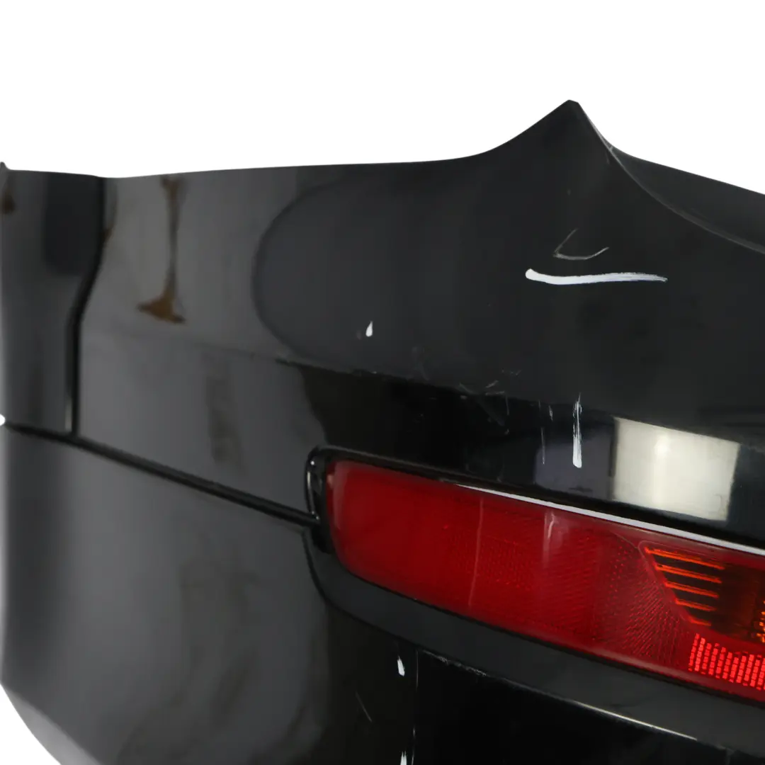 Bumper Trim Panel Covering Orca Black Metallic - C9X to Audi Q7 4L Rear with Part number 4L0807303C Audi Q7 4L Rear Bumper Trim Panel Covering Orca Black Metallic - C9X - SKU 4L0807303C-ORB - Part number 4L0807303C