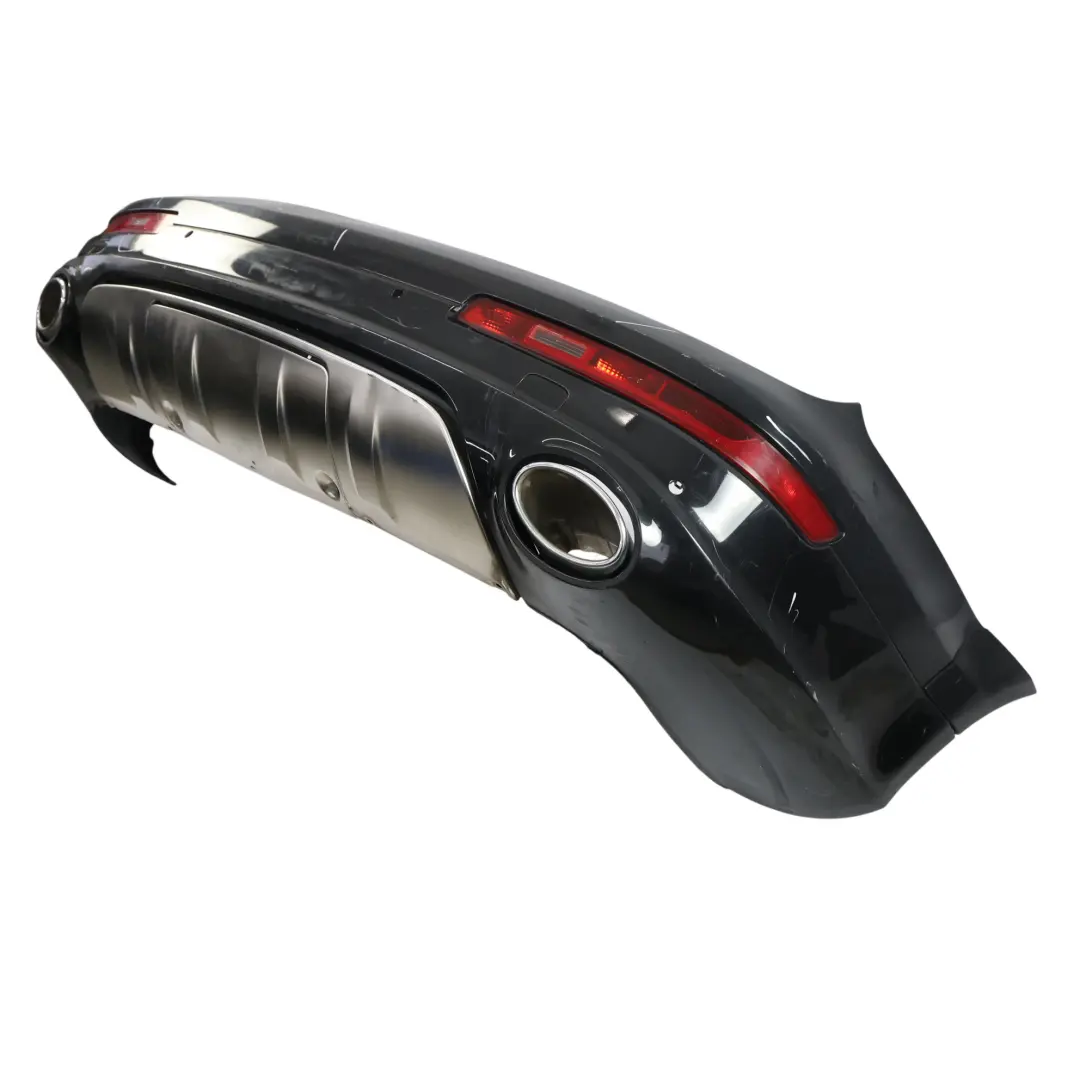 Bumper Trim Panel Covering Orca Black Metallic - C9X to Audi Q7 4L Rear with Part number 4L0807303C Audi Q7 4L Rear Bumper Trim Panel Covering Orca Black Metallic - C9X - SKU 4L0807303C-ORB - Part number 4L0807303C