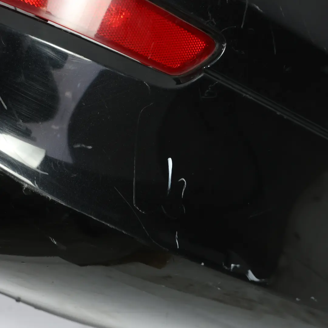 Bumper Trim Panel Covering Orca Black Metallic - C9X to Audi Q7 4L Rear with Part number 4L0807303C Audi Q7 4L Rear Bumper Trim Panel Covering Orca Black Metallic - C9X - SKU 4L0807303C-ORB - Part number 4L0807303C