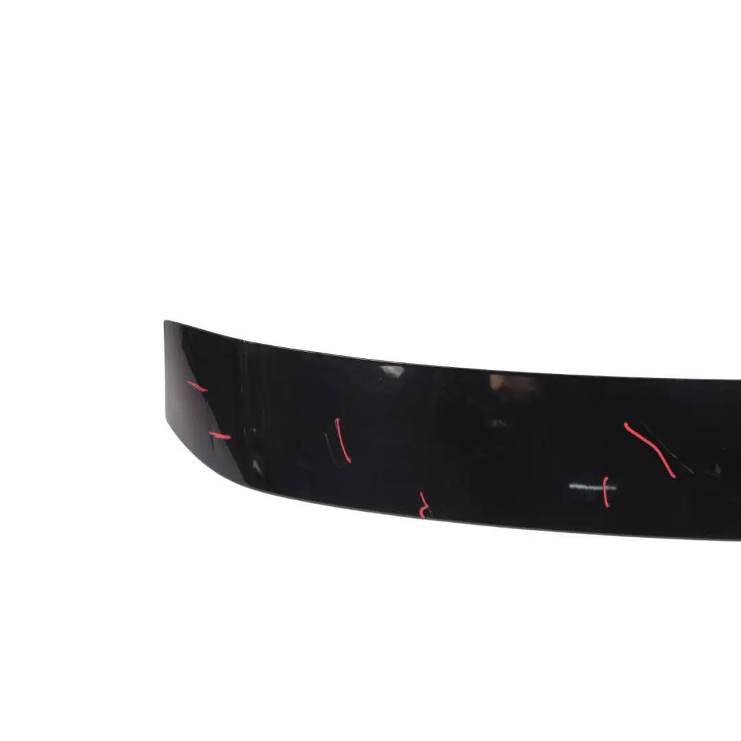 Audi Q7 4L Rear Spoiler Boot Lid Tailgate Trim Orca Black Metallic - C9X - SKU 4L0827933-ORB - Part number 4L0827933