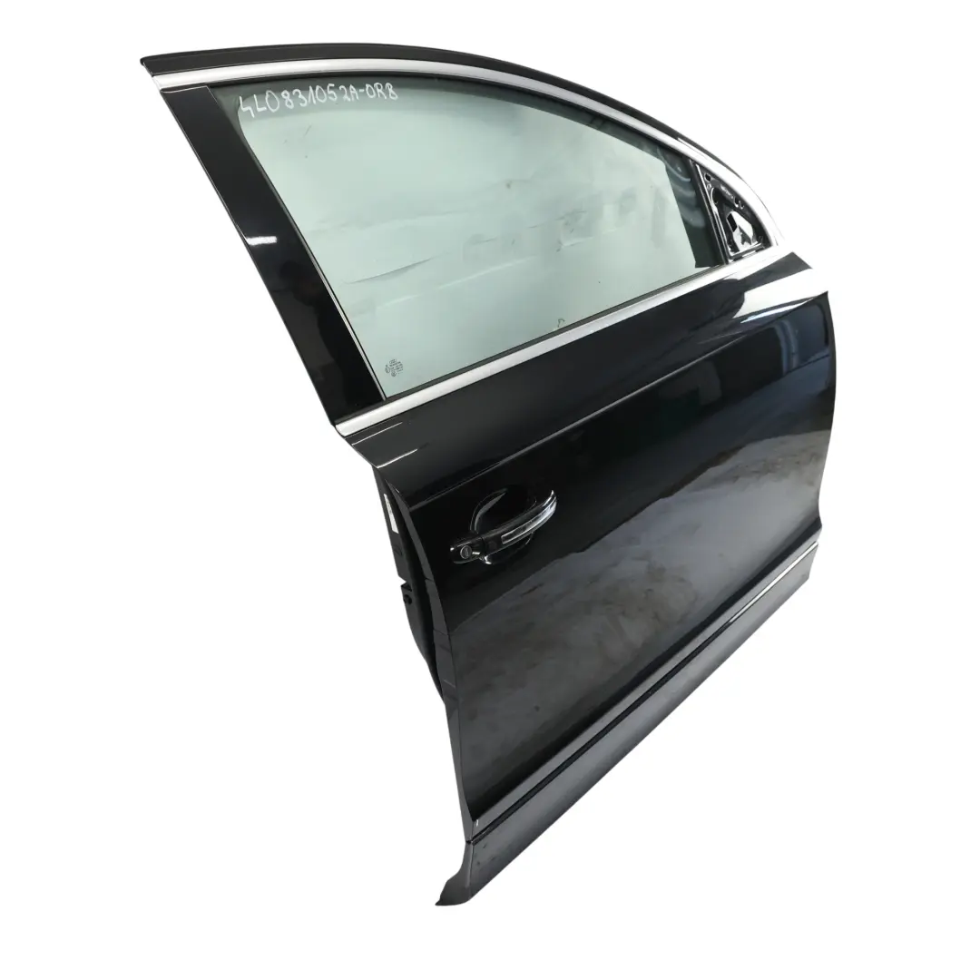 Puerta Delantera Derecha Panel Revestimiento Orca Black Negro - C9X para Audi Q7 4L con número de pieza 4L0831052A Audi Q7 4L Puerta Delantera Derecha Panel Revestimiento Orca Black Negro - C9X - SKU 4L0831052A-ORB - Número de pieza 4L0831052A