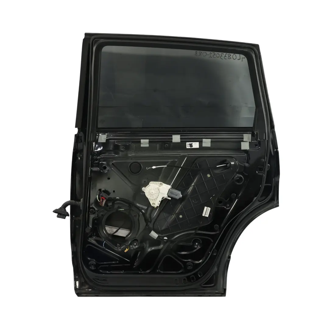 Door Rear Right O/S Covering Panel Orca Black Metallic - C9X to Audi Q7 4L with Part number 4L0833052 Audi Q7 4L Door Rear Right O/S Covering Panel Orca Black Metallic - C9X - SKU 4L0833052-ORB - Part number 4L0833052