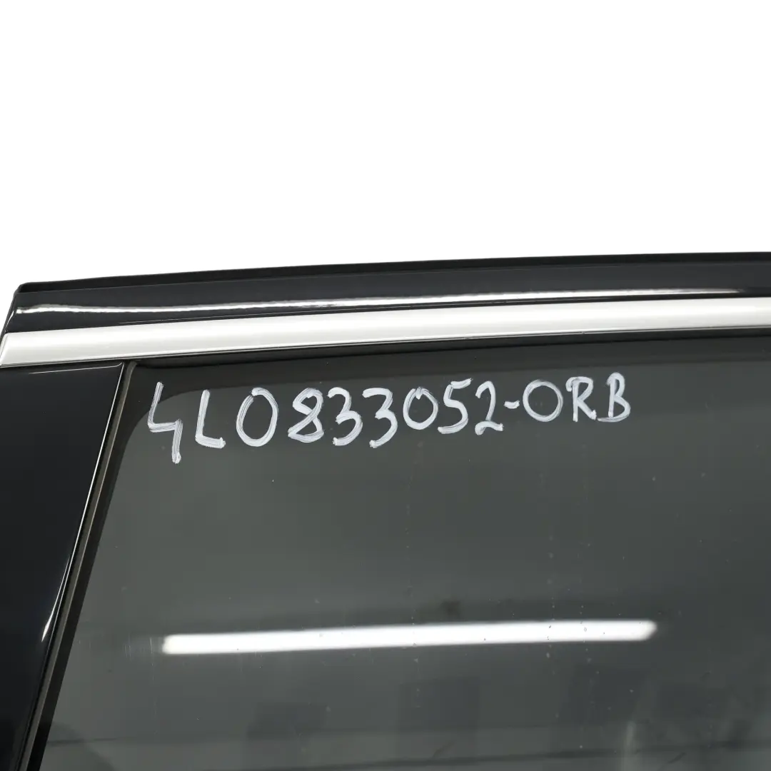 Door Rear Right O/S Covering Panel Orca Black Metallic - C9X to Audi Q7 4L with Part number 4L0833052 Audi Q7 4L Door Rear Right O/S Covering Panel Orca Black Metallic - C9X - SKU 4L0833052-ORB - Part number 4L0833052