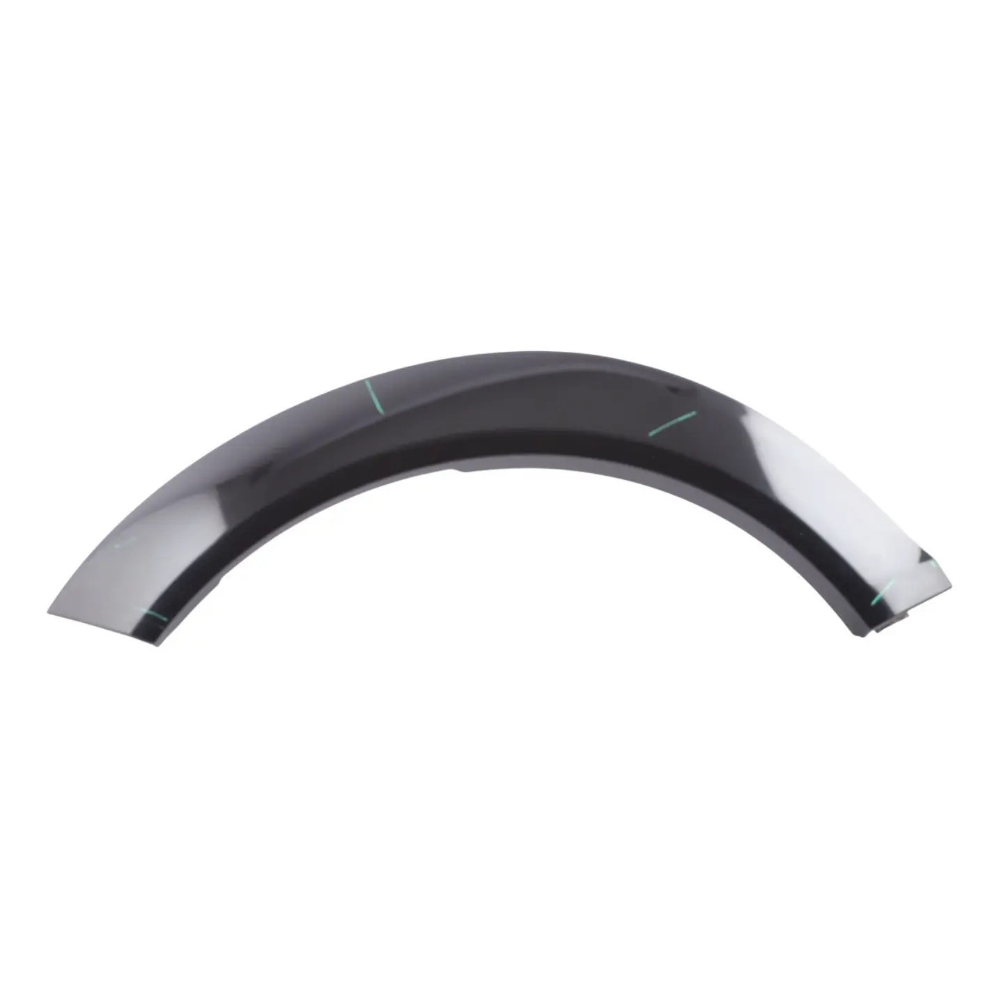 Audi Q7 4L Wheel Arch Trim Liner Extension Strip Front Left N/S Orca Black - C9X