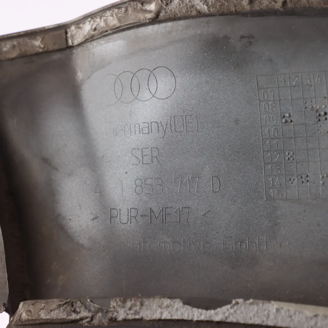 Arch Trim Liner Extension Strip Front Left N/S Orca Black - C9X to Audi Q7 4L Wheel with Part number 4L0853717D Audi Q7 4L Wheel Arch Trim Liner Extension Strip Front Left N/S Orca Black - C9X - SKU 4L0853717D-ORB - Part number 4L0853717D