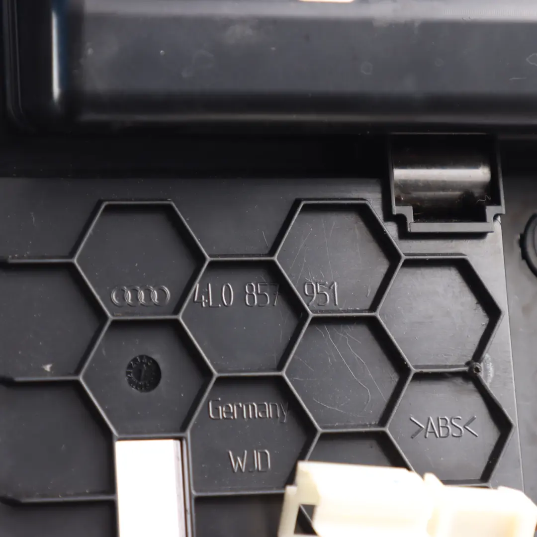 Front Ashtray Centre Console Compartment Storage Aluminium to Audi Q7 4L with Part number 4L0857951 Audi Q7 4L Front Ashtray Centre Console Compartment Storage Aluminium - SKU 4L0857951 - Part number 4L0857951