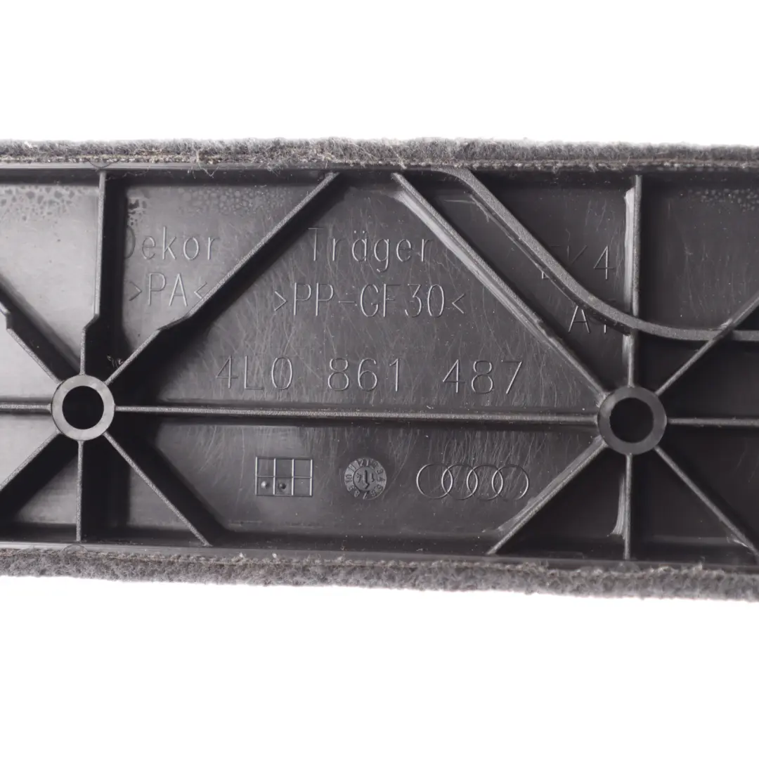 Panneau De Garniture Latérale Coffre Arrière Gauche Noir pour Audi Q7 4L à propos du numéro de pièce 4L0861487H Audi Q7 4L Panneau De Garniture Latérale Coffre Arrière Gauche Noir - SKU 4L0861487H - Numéro de pièce 4L0861487H