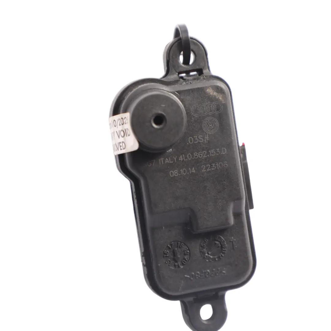 Filler Flap Actuator Door Release Motor to Audi A1 8X A3 8V Fuel with Part number 4L0862153D Audi A1 8X A3 8V Fuel Filler Flap Actuator Door Release Motor - SKU 4L0862153D-1 - Part number 4L0862153D