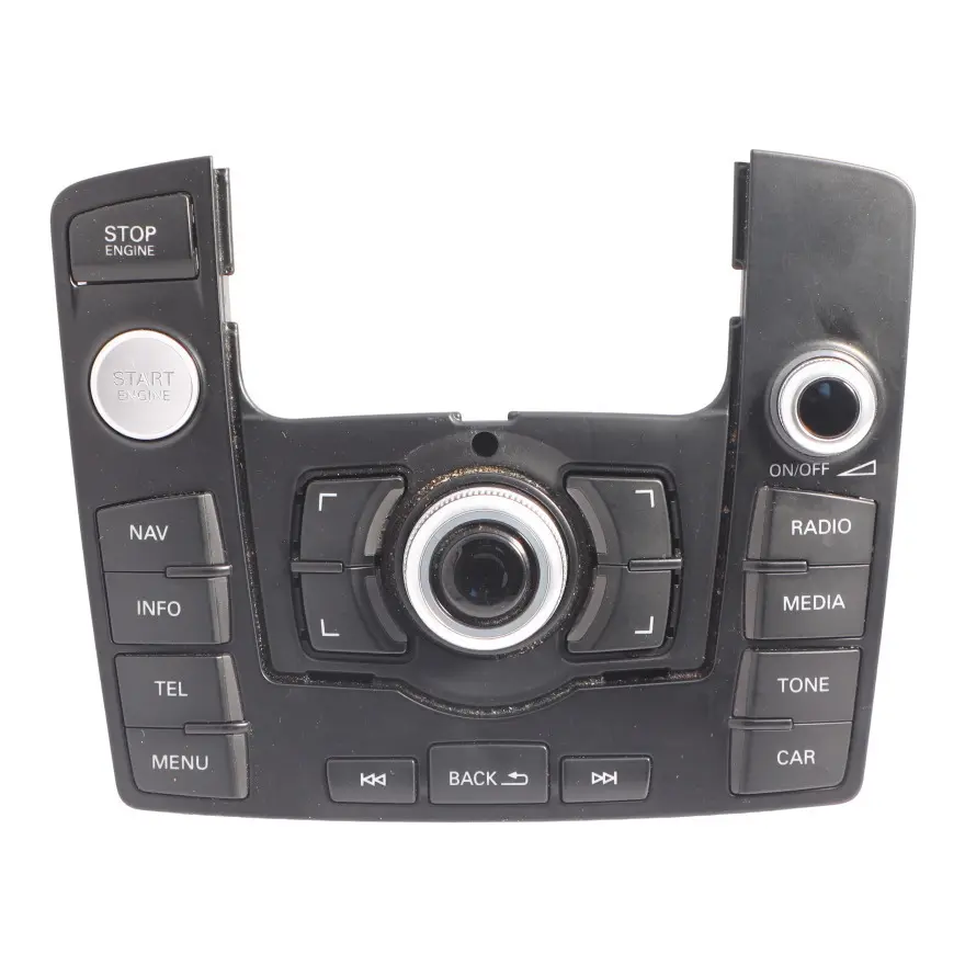 Navigation MMI Multimedia Control Panel Controller to Audi Q7 4L with Part number 4L0919614C Audi Q7 4L Navigation MMI Multimedia Control Panel Controller - SKU 4L0919614C - Part number 4L0919614C