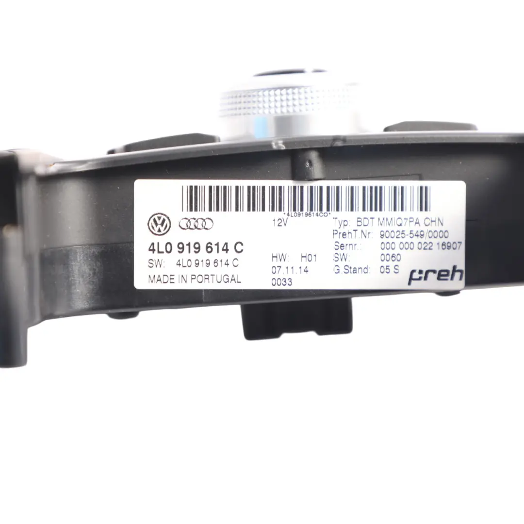 Audi Q7 4L Navigation MMI Multimedia Control Panel Controller - SKU 4L0919614C - Part number 4L0919614C