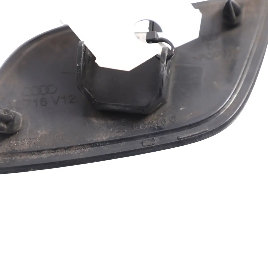 Audi Q7 4L Front Bumper Nozzle Cap Right O/S Orca Black Metallic C9X - SKU 4L0955276C-ORB - Part number 4L0955276C