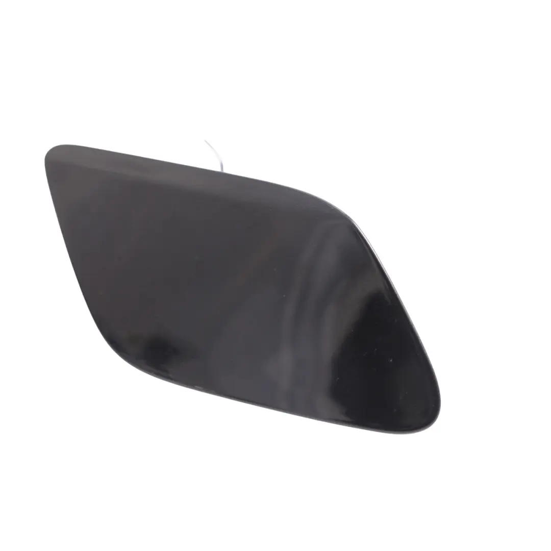 Front Bumper Nozzle Cap Right O/S Orca Black Metallic C9X to Audi Q7 4L with Part number 4L0955276C Audi Q7 4L Front Bumper Nozzle Cap Right O/S Orca Black Metallic C9X - SKU 4L0955276C-ORB - Part number 4L0955276C