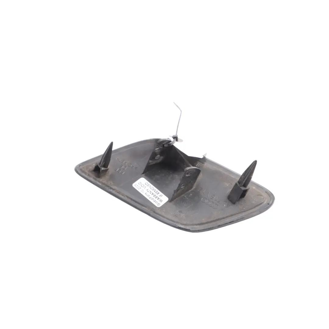 Audi Q7 4L Front Bumper Nozzle Cap Right O/S Orca Black Metallic C9X - SKU 4L0955276C-ORB - Part number 4L0955276C