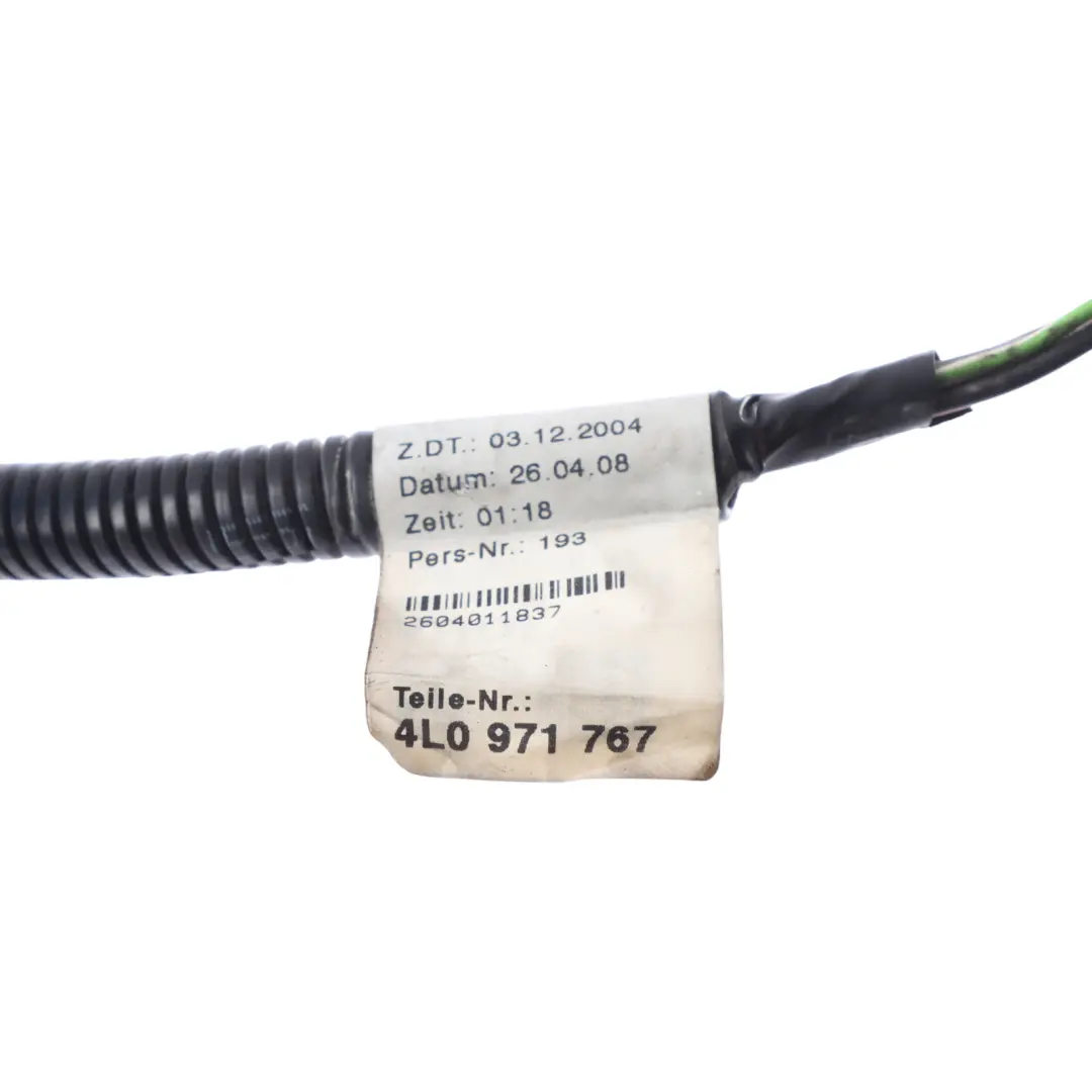 Audi Q7 4L Washer Bottle Reservoir Wiring Loom Harness - SKU 4L0971767 - Part number 4L0971767