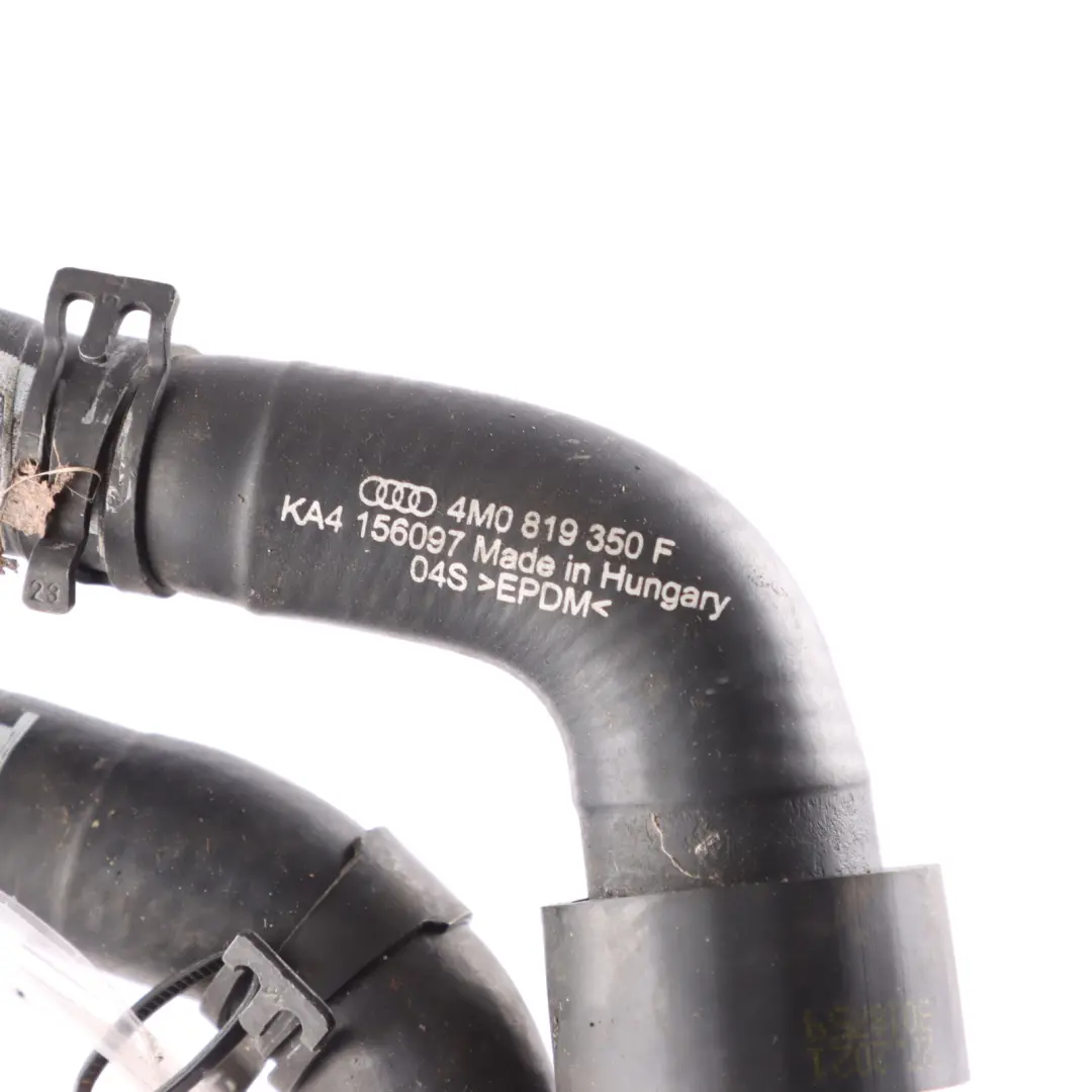Audi Q7 4M Q8 Mk2 VW Touareg Mk3 Water Coolant Hose Line Tube Pipe - SKU 4M0819350F - Part number 4M0819350F