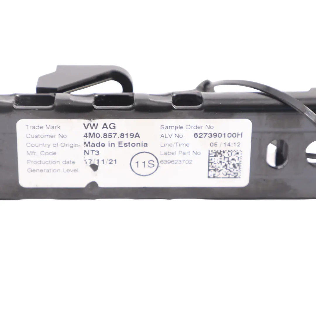 Audi Q7 4M Seat Belt Height Adjuster Regulator Front Left Right N/O/S - SKU 4M0857819A - Part number 4M0857819A