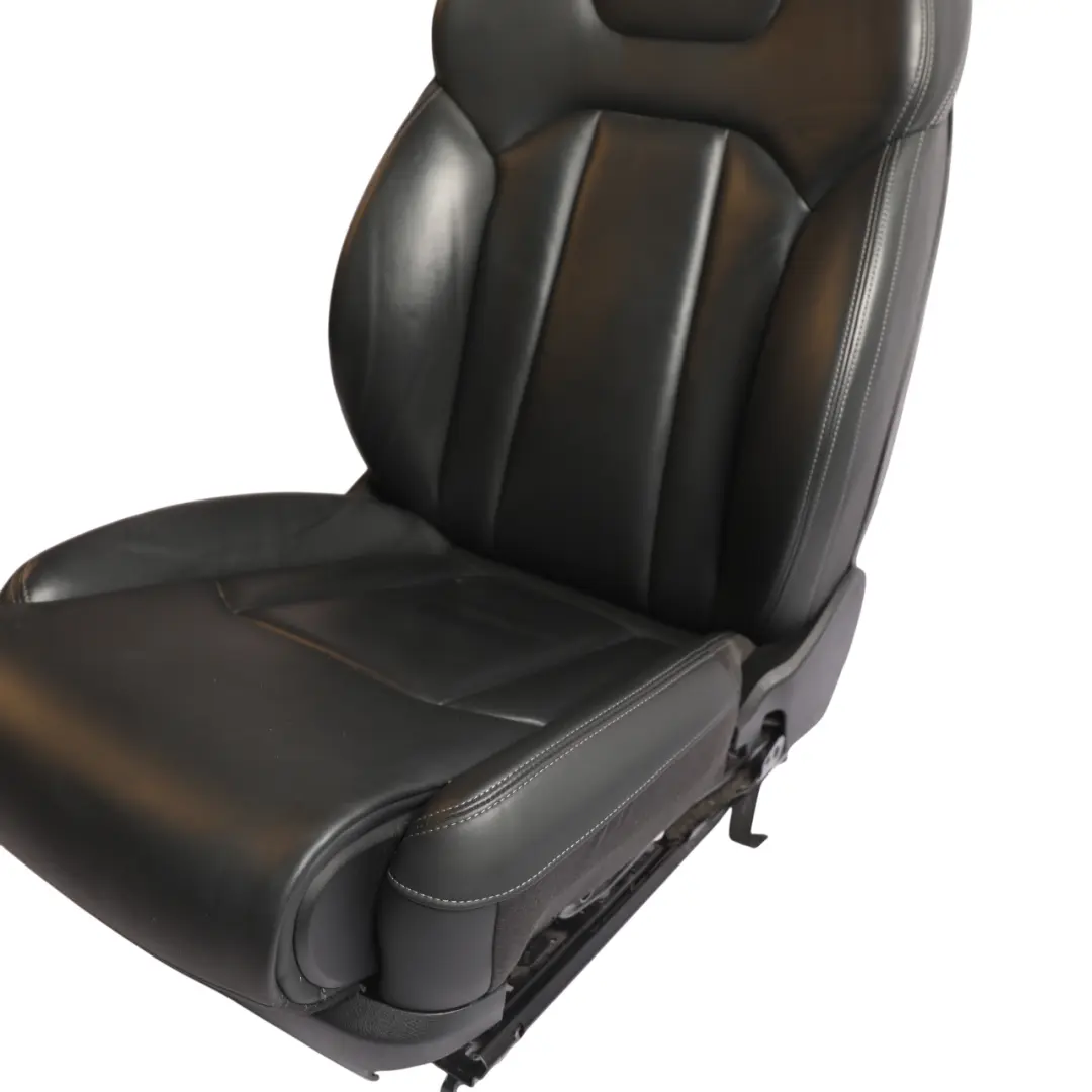 Audi Q7 4M Front Seat S-Line Interior Heated Electric Right O/S Leather Black - SKU 4M0881806AD-1 - Part number 4M0881806AD