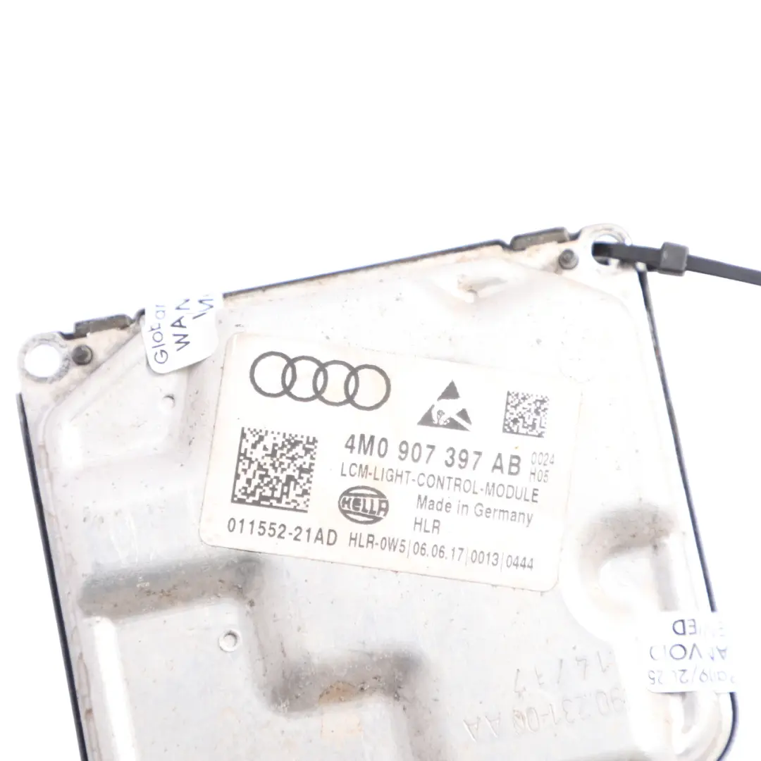 Audi A4 B9 Q7 4M Przetwornica Sterownik Lampy Lewy Prawy Przód - SKU 4M0907397AB - Numer Części 4M0907397AB