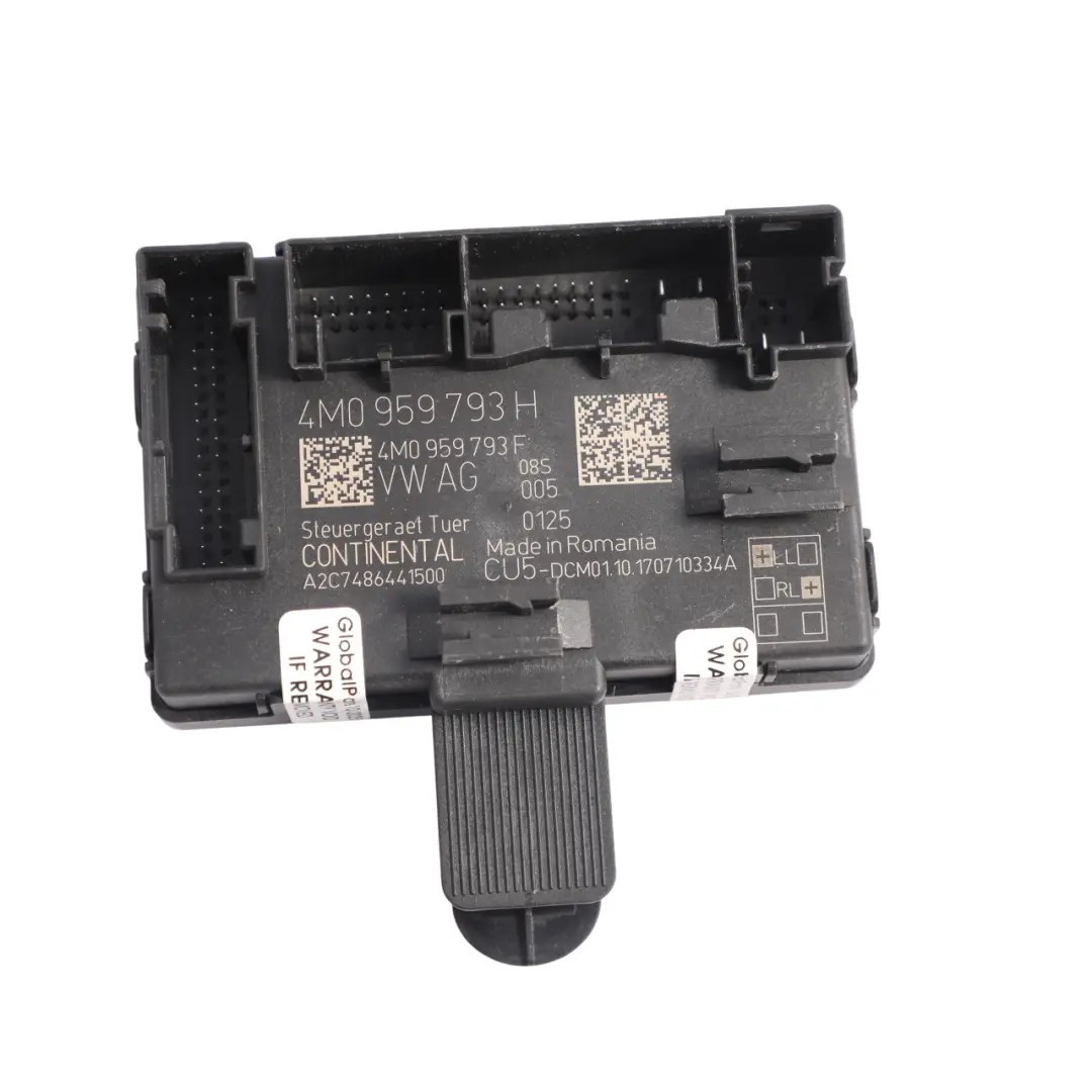 Module Commande De Porte Avant Côté Conducteur ECU pour Audi A5 F5 A4 B9 à propos du numéro de pièce 4M0959793H Audi A5 F5 A4 B9 Module Commande De Porte Avant Côté Conducteur ECU - SKU 4M0959793H - Numéro de pièce 4M0959793H