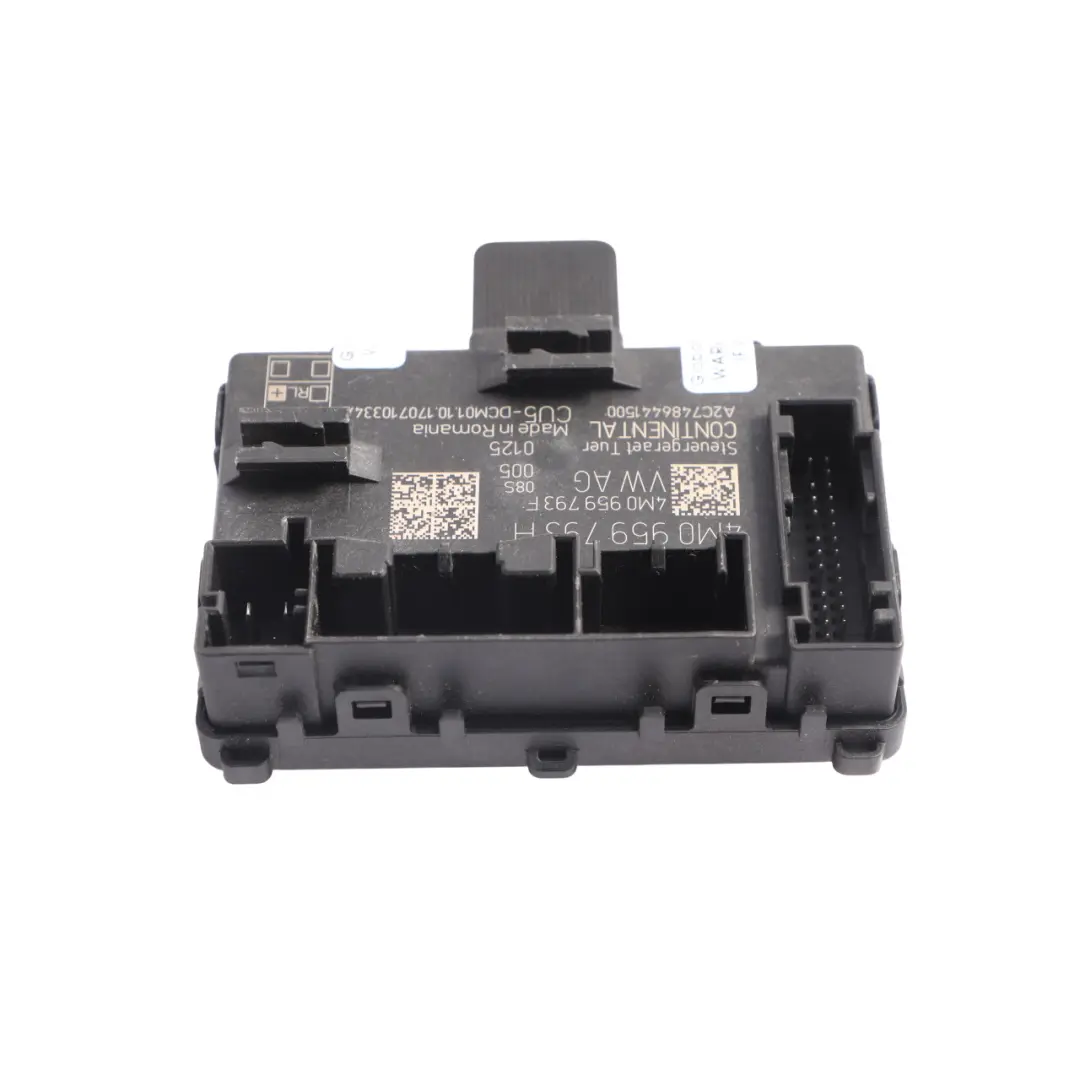 Module Commande De Porte Avant Côté Conducteur ECU pour Audi A5 F5 A4 B9 à propos du numéro de pièce 4M0959793H Audi A5 F5 A4 B9 Module Commande De Porte Avant Côté Conducteur ECU - SKU 4M0959793H - Numéro de pièce 4M0959793H