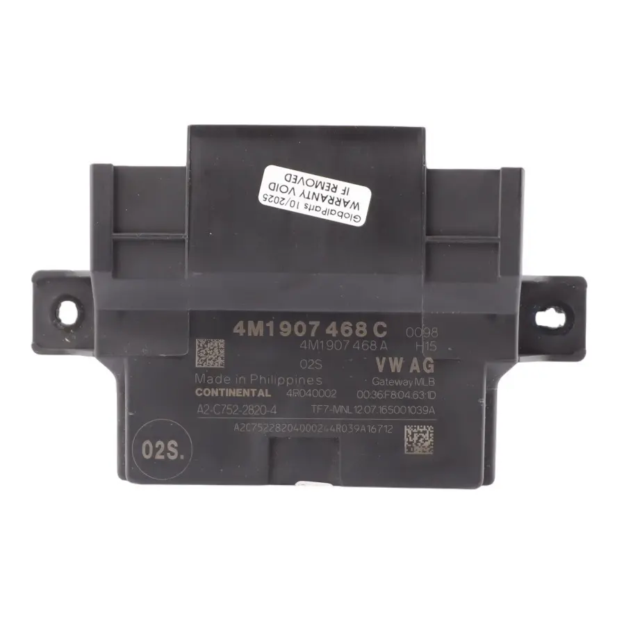 Audi A4 B9 A5 F5 Q7 4M Gateway Control Module Unit ECU 4M1907468C
