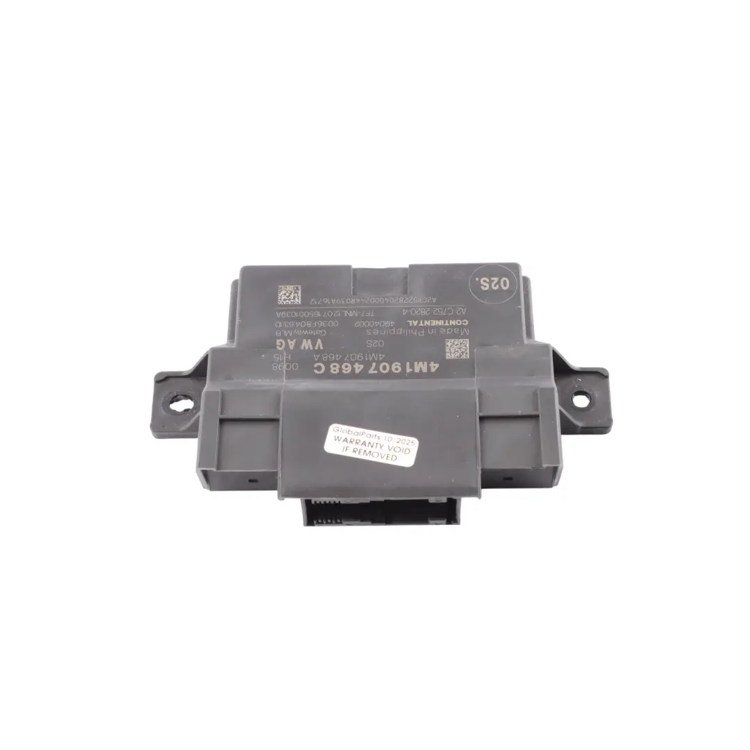 4M Gateway Control Module Unit ECU to Audi A4 B9 A5 F5 Q7 with Part number 4M1907468C Audi A4 B9 A5 F5 Q7 4M Gateway Control Module Unit ECU - SKU 4M1907468C - Part number 4M1907468C