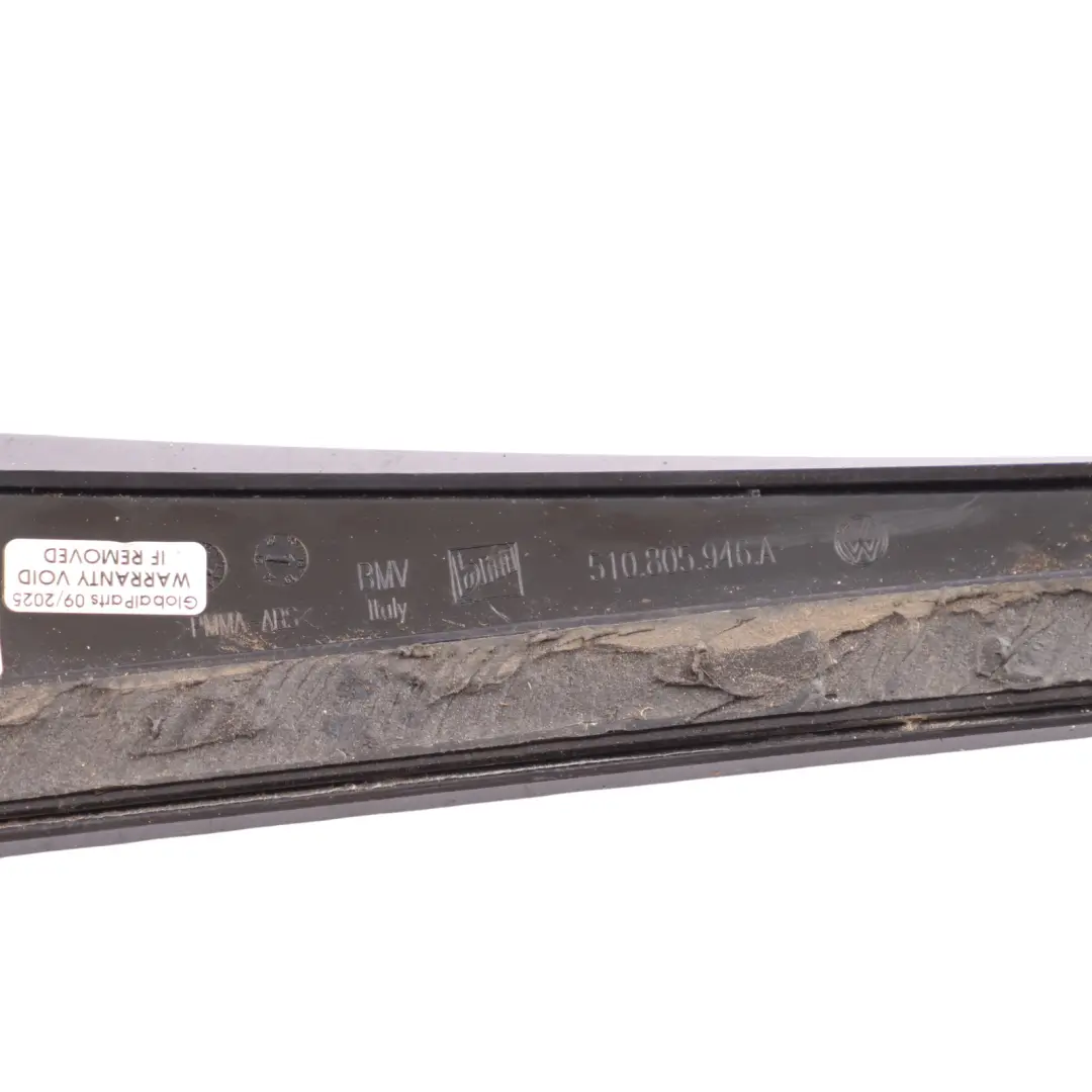 Strip Upper Interior Trim Right O/S to Volkswagen VW Golf SV Tailgate with Part number 510805946A Volkswagen VW Golf SV Tailgate Strip Upper Interior Trim Right O/S - SKU 510805946A - Part number 510805946A