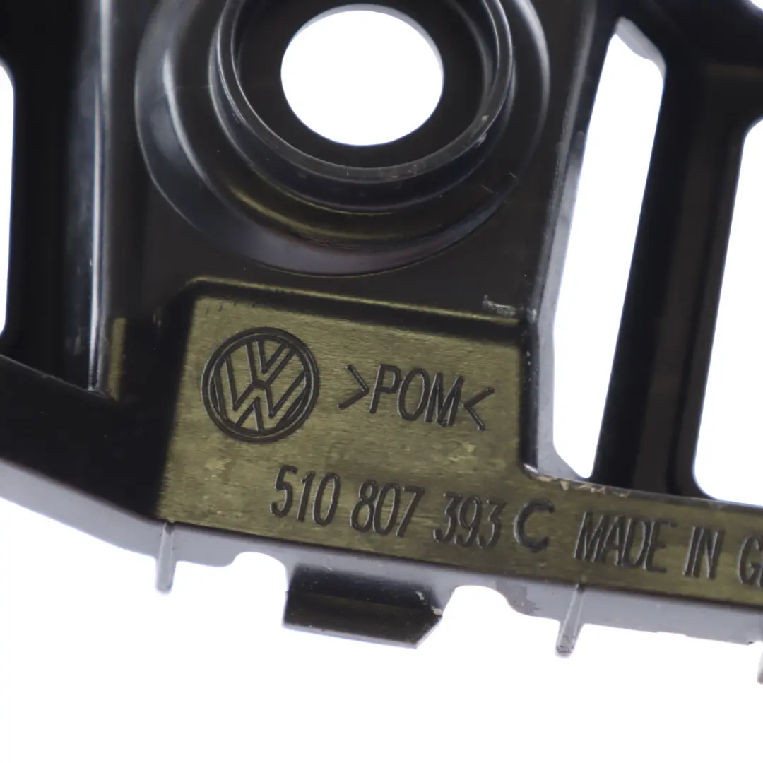 Bumper Guide Panel Guide Bracket Rear Left N/S to Volkswagen Golf SV with Part number 510807393C Volkswagen Golf SV Bumper Guide Panel Guide Bracket Rear Left N/S - SKU 510807393C - Part number 510807393C