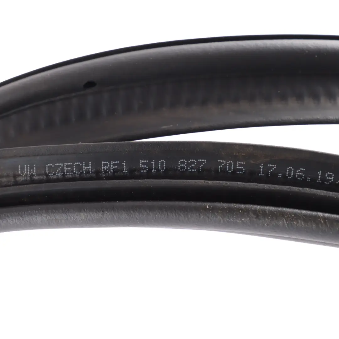 Trunk Boot Seal Gasket Rubber 510827705 to Volkswagen VW Golf Sportsvan Tailgate with Part number 510827705A Volkswagen VW Golf Sportsvan Tailgate Trunk Boot Seal Gasket Rubber 510827705 - SKU 510827705A - Part number 510827705A