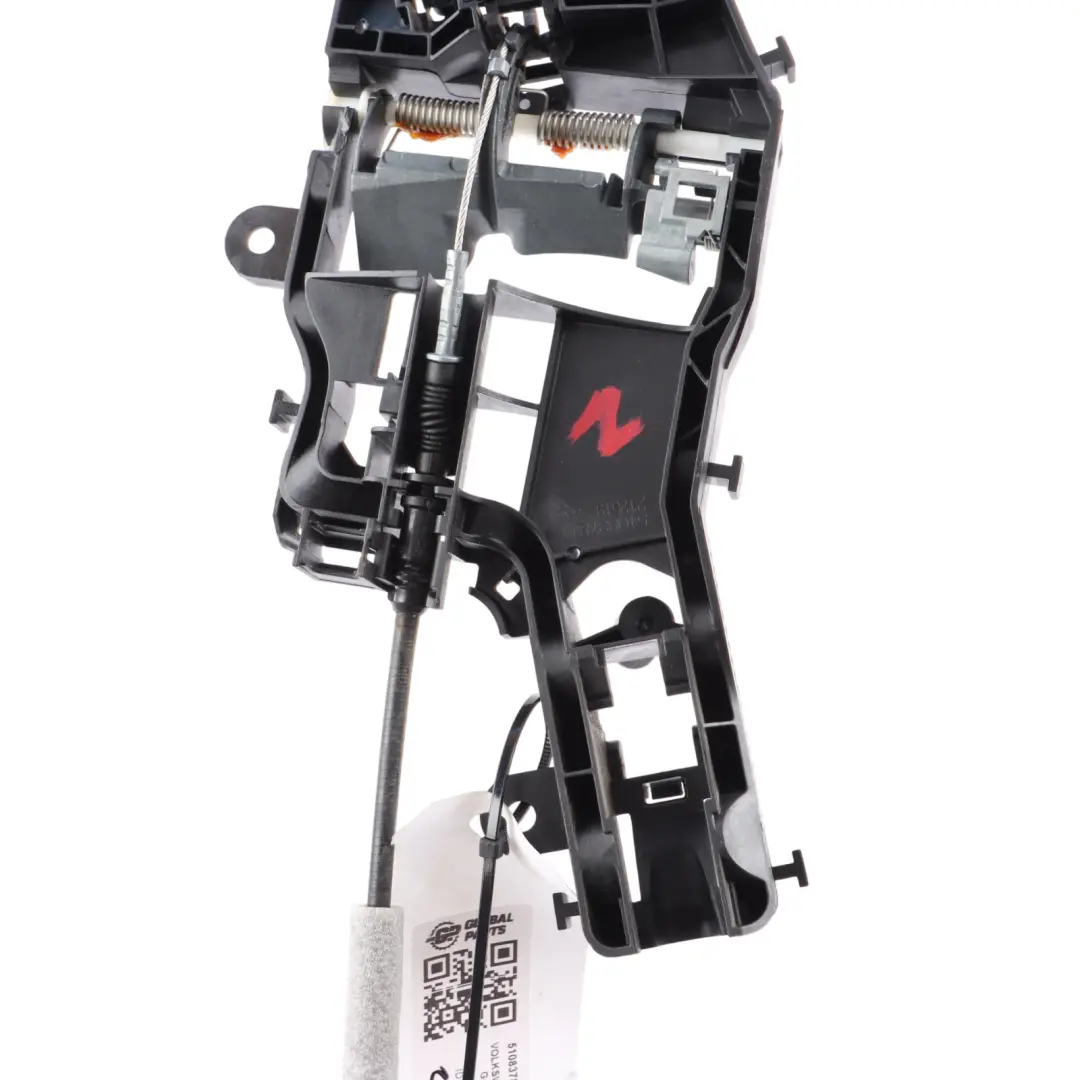 Door Exterior Handle Carrier Rear Left N/S to Volkswagen Golf Sportsvan with Part number 510837811M Volkswagen Golf Sportsvan Door Exterior Handle Carrier Rear Left N/S - SKU 510837811M - Part number 510837811M