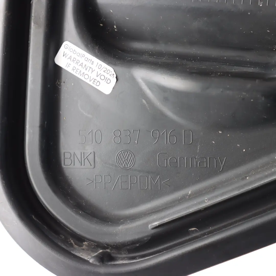 Front Door Card Panel Inner Plate Right N/S to VW Volkswagen Golf SV with Part number 510837916D VW Volkswagen Golf SV Front Door Card Panel Inner Plate Right N/S - SKU 510837916D - Part number 510837916D