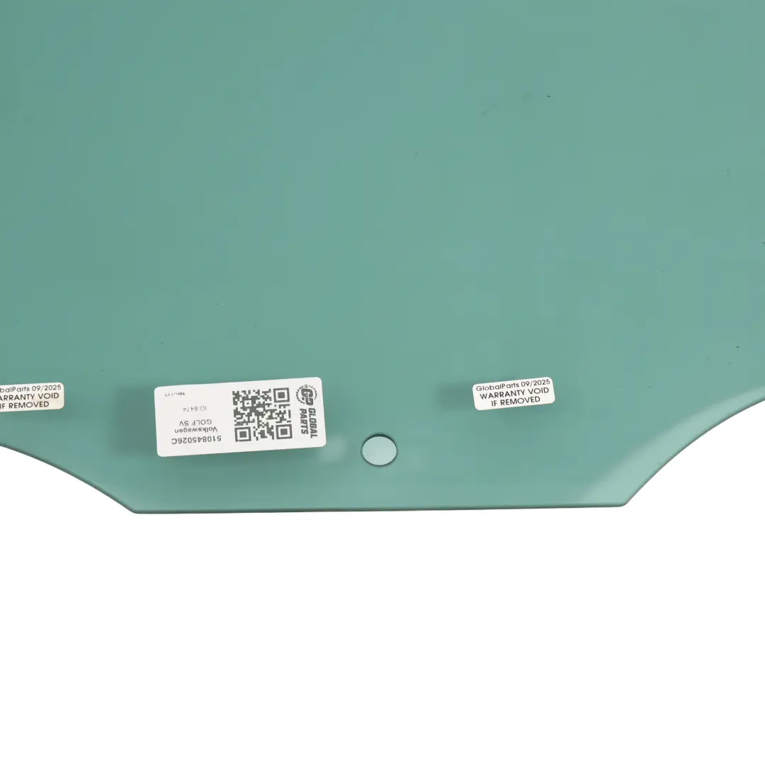 Door Window Glass Tinted Rear Right O/S to Volkswagen VW Golf Sportsvan with Part number 510845026C Volkswagen VW Golf Sportsvan Door Window Glass Tinted Rear Right O/S - SKU 510845026C - Part number 510845026C