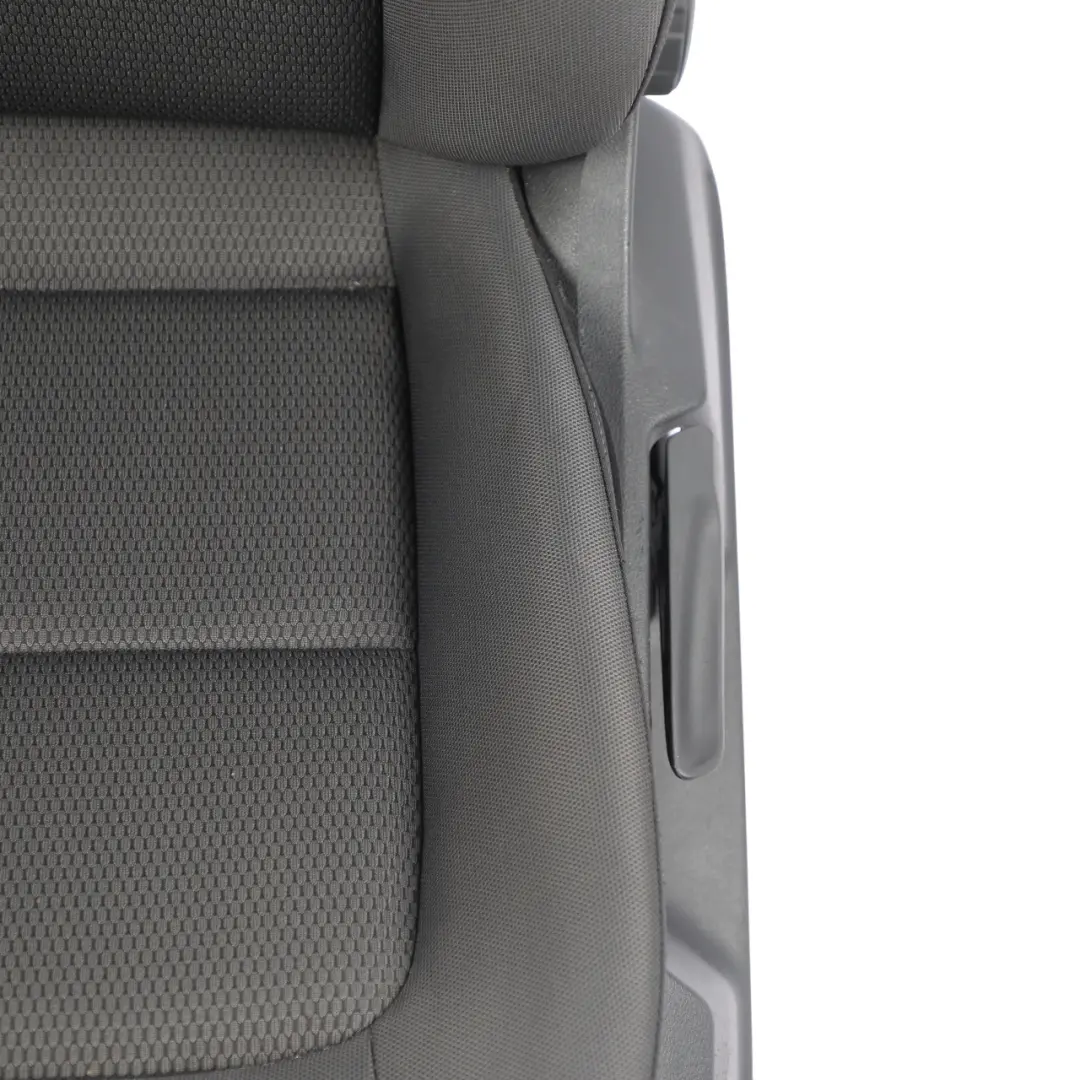 Front Seat Heated Fabric Titan Black Left N/S to Volkswagen Golf Sportsvan with Part number 510881805CR Volkswagen Golf Sportsvan Front Seat Heated Fabric Titan Black Left N/S - SKU 510881805CR - Part number 510881805CR