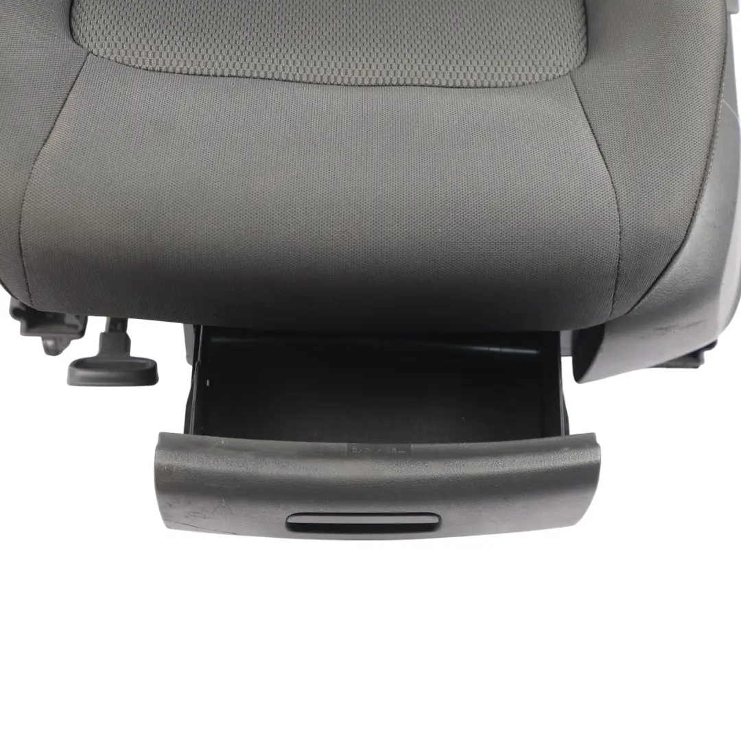 Volkswagen Golf Sportsvan Front Seat Heated Fabric Titan Black Left N/S - SKU 510881805CR - Part number 510881805CR