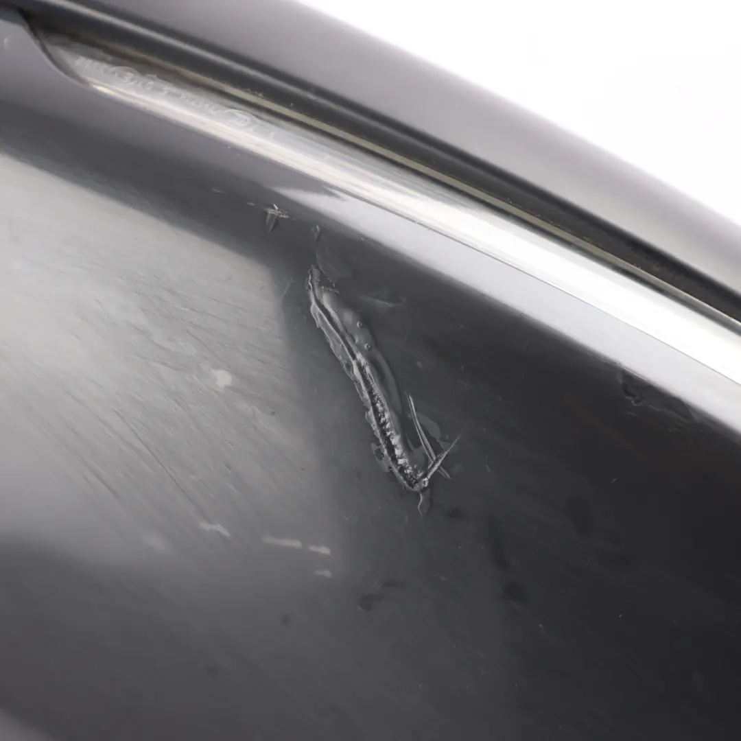 VW Golf Sportsvan Wing Mirror Electric Right O/S Door Black - SKU RHD-518857508H - Part number 518857508H