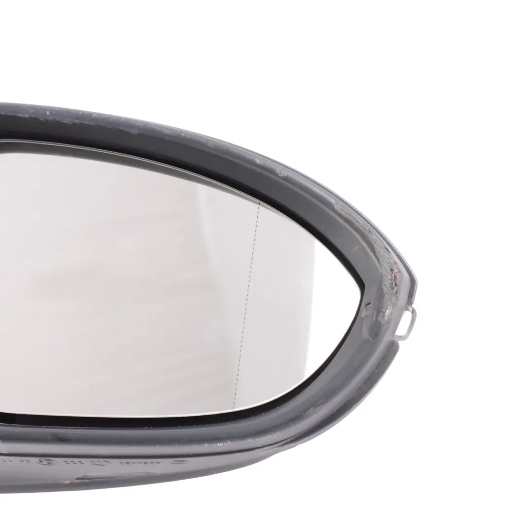 VW Golf Sportsvan Wing Mirror Electric Right O/S Door Black - SKU RHD-518857508H - Part number 518857508H