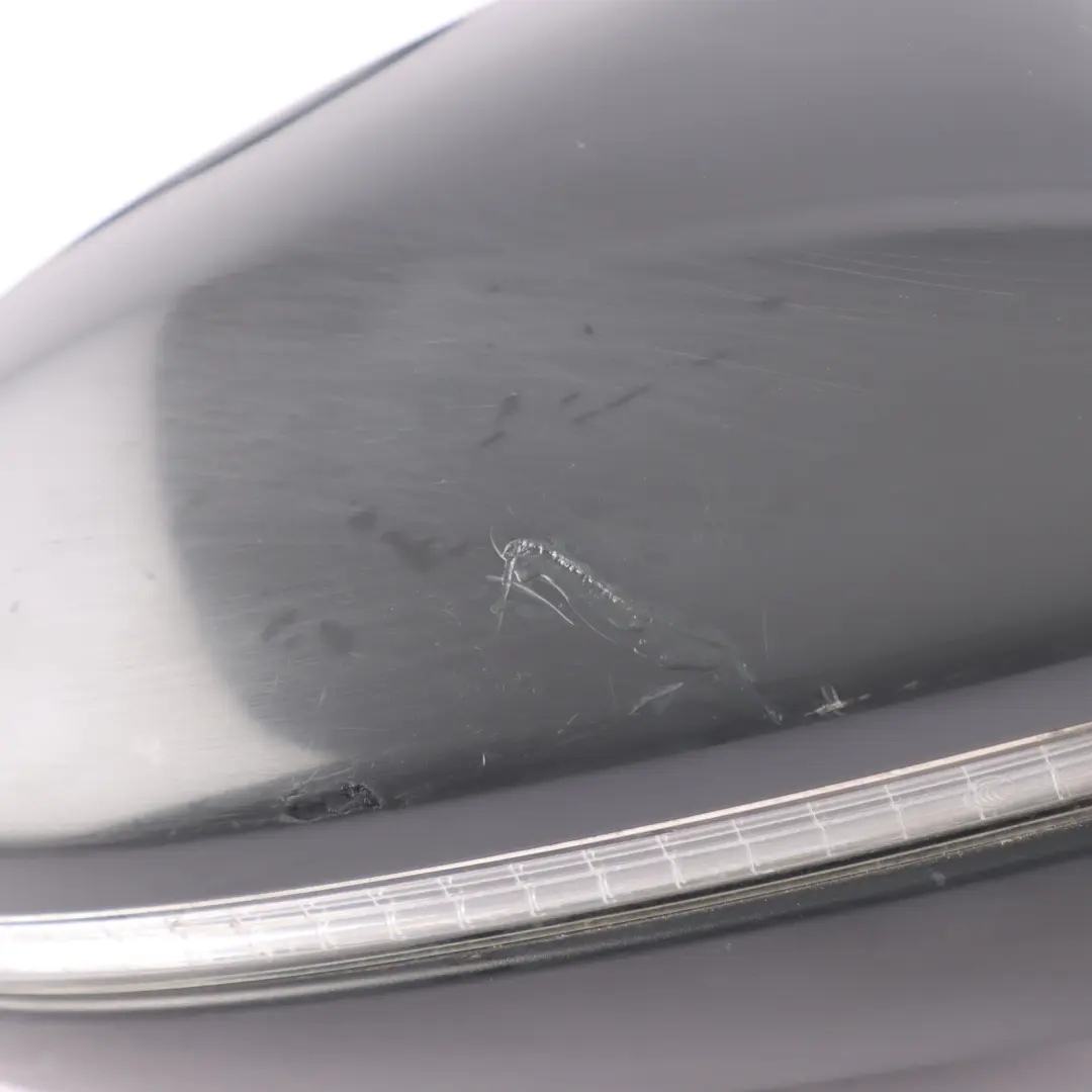 VW Golf Sportsvan Wing Mirror Electric Right O/S Door Black - SKU RHD-518857508H - Part number 518857508H