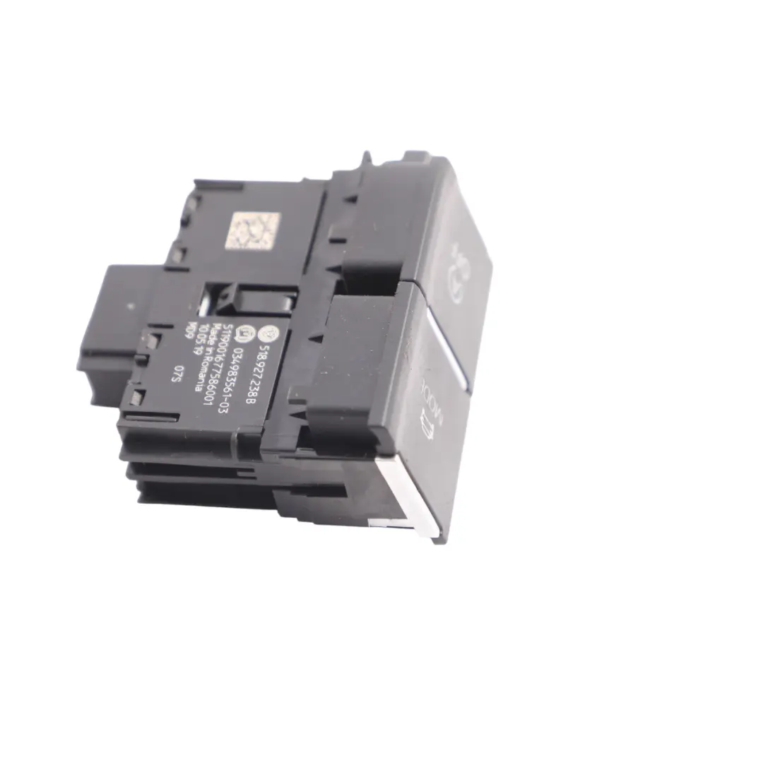 Start Stop Drive Mode Switch Button Unit to VW Golf Sportsvan Auto with Part number 518927238B VW Golf Sportsvan Auto Start Stop Drive Mode Switch Button Unit - SKU 518927238B - Part number 518927238B