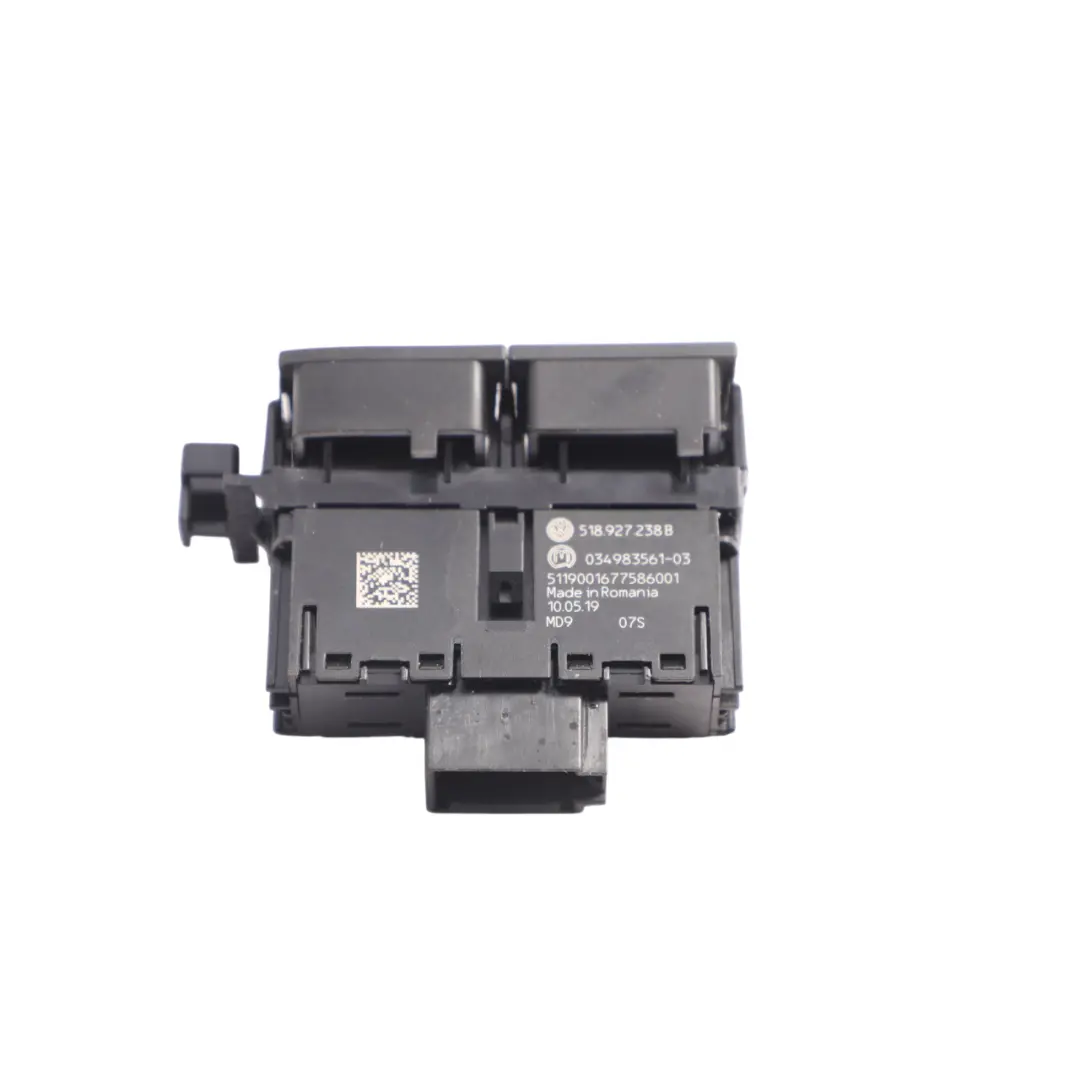 Start Stop Drive Mode Switch Button Unit to VW Golf Sportsvan Auto with Part number 518927238B VW Golf Sportsvan Auto Start Stop Drive Mode Switch Button Unit - SKU 518927238B - Part number 518927238B