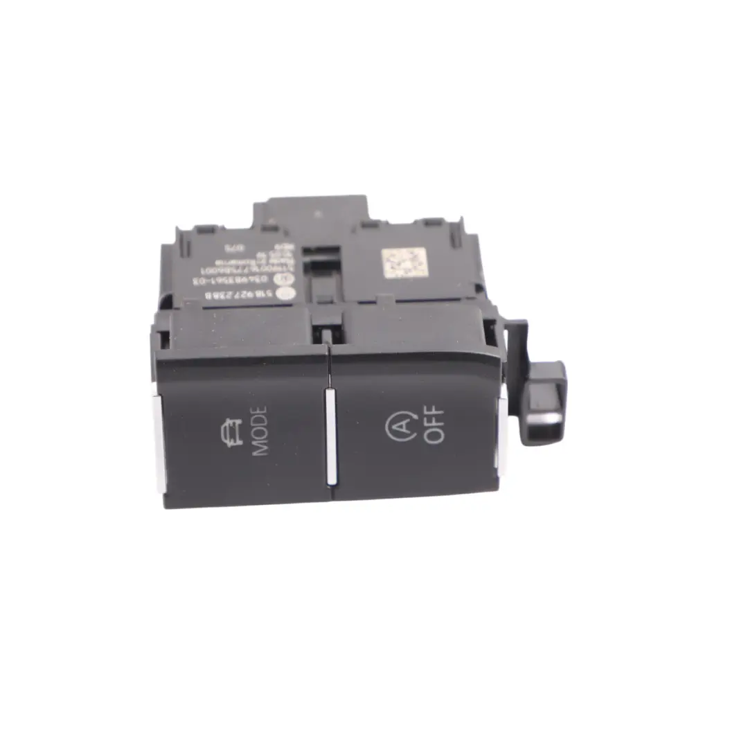Start Stop Drive Mode Switch Button Unit to VW Golf Sportsvan Auto with Part number 518927238B VW Golf Sportsvan Auto Start Stop Drive Mode Switch Button Unit - SKU 518927238B - Part number 518927238B