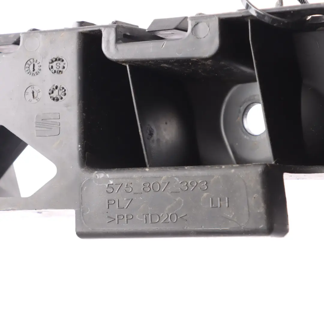 Bumper Mount Carrier Support Bracket Left N/S to Seat Ateca FR Rear with Part number 575807393 Seat Ateca FR Rear Bumper Mount Carrier Support Bracket Left N/S - SKU 575807393 - Part number 575807393