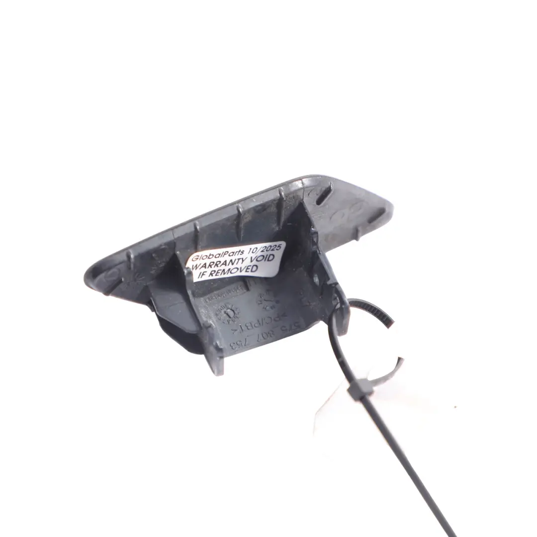 Seat Ateca Headlight Washer Nozzle Trim Cover Flap Left N/S Crystal Black - F9X - SKU 575807753-BME - Part number 575807753