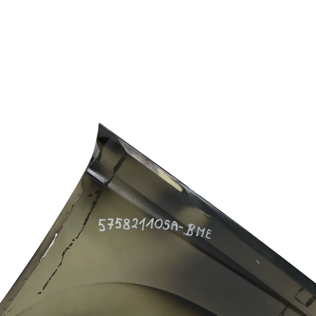 Panel Lateral Delantero Izquierdo Guardabarros Crystal Black - F9X para Seat Ateca con número de pieza 575821105A Seat Ateca Panel Lateral Delantero Izquierdo Guardabarros Crystal Black - F9X - SKU 575821105A-BME - Número de pieza 575821105A