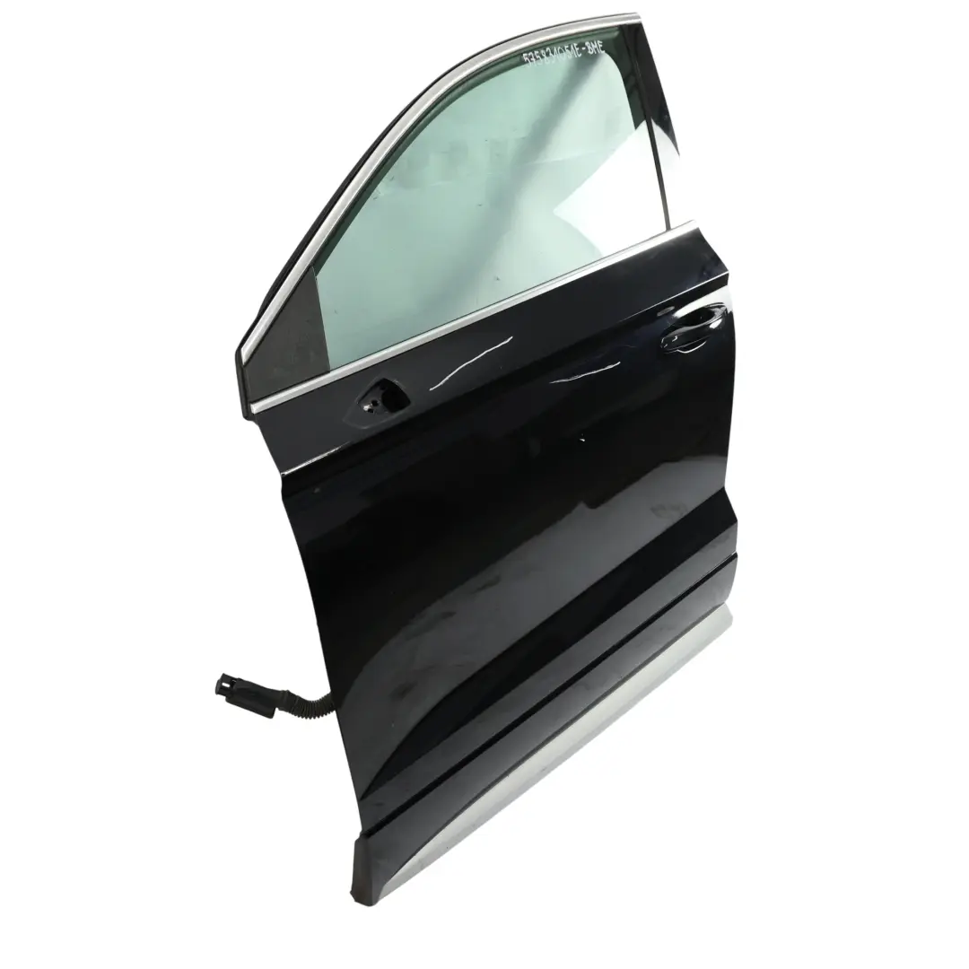 Seat Ateca Door Front Left N/S Covering Panel Crystal Black Metallic - F9X - SKU 575831051E-BME - Part number 575831051E