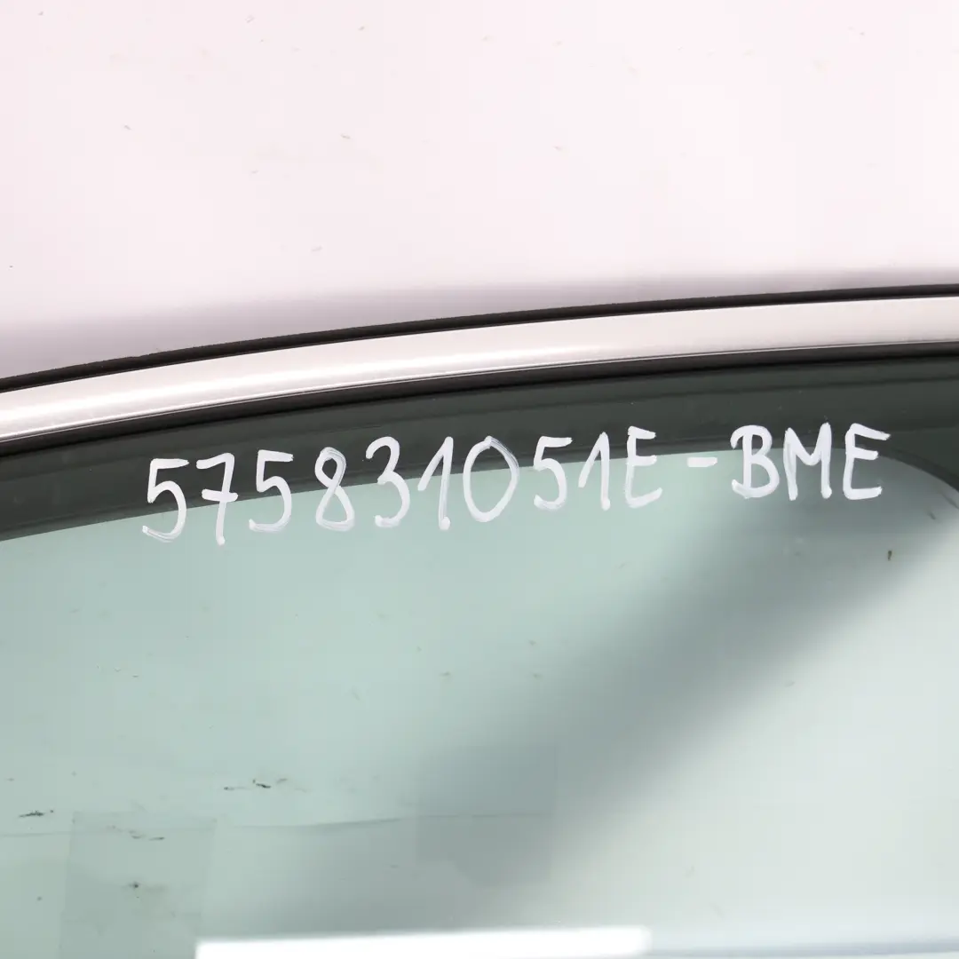 Seat Ateca Door Front Left N/S Covering Panel Crystal Black Metallic - F9X - SKU 575831051E-BME - Part number 575831051E