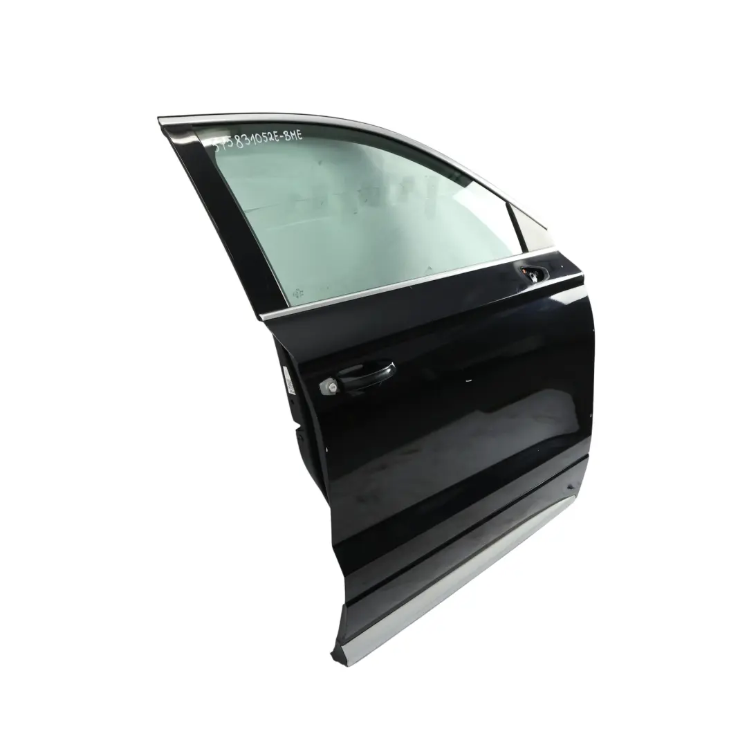 Seat Ateca Door Front Right O/S Covering Panel Crystal Black Metallic - F9X - SKU 575831052E-BME - Part number 575831052E